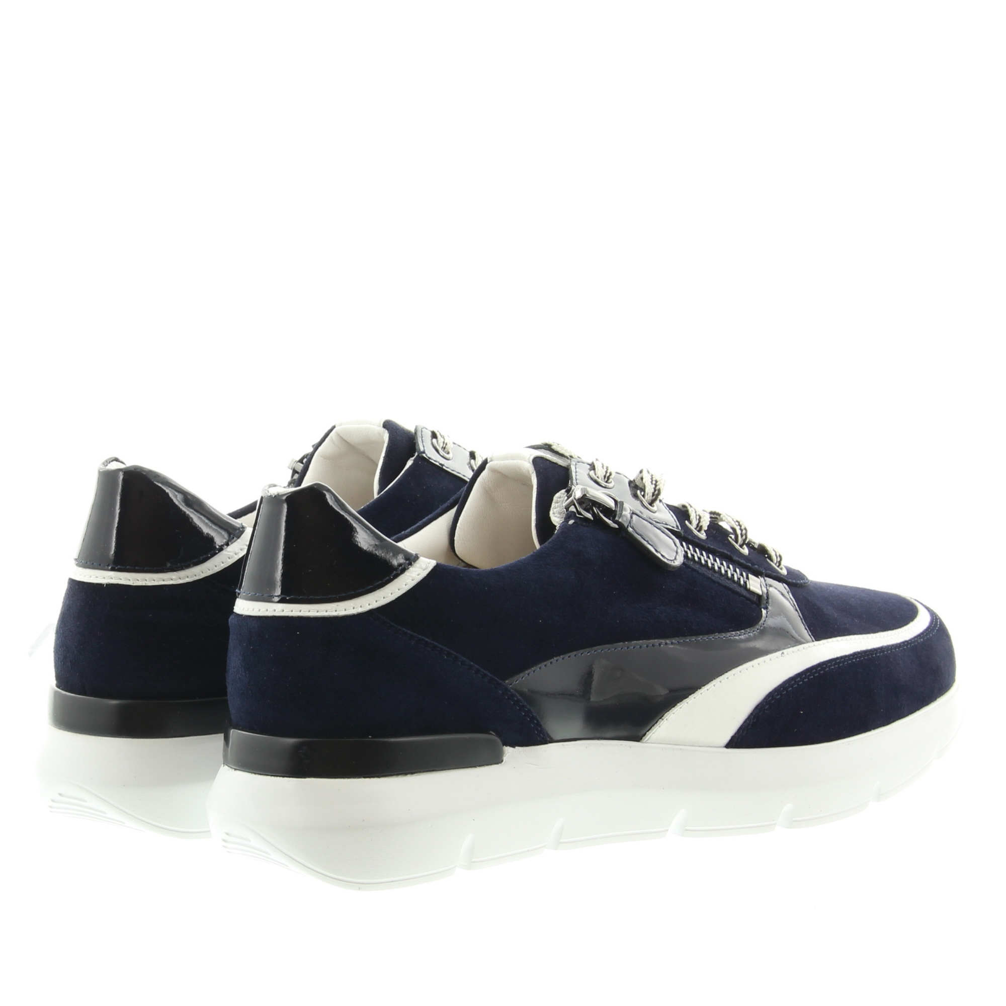 Hassia Shoes 301353 Bordeaux 3202 Blue Weiss