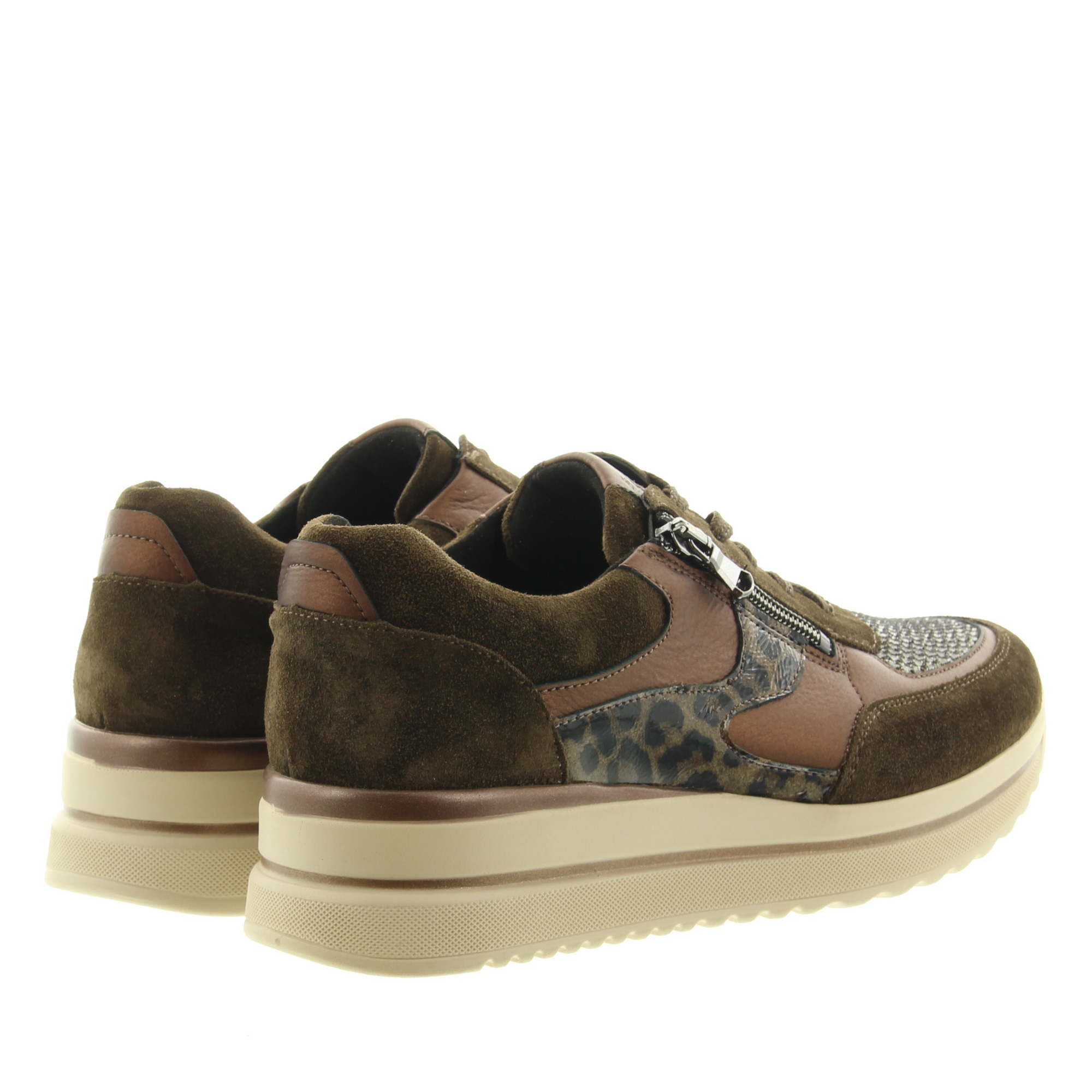 Waldlaufer 669K01 K-Luana 500 327 Wood Cognac Khaki