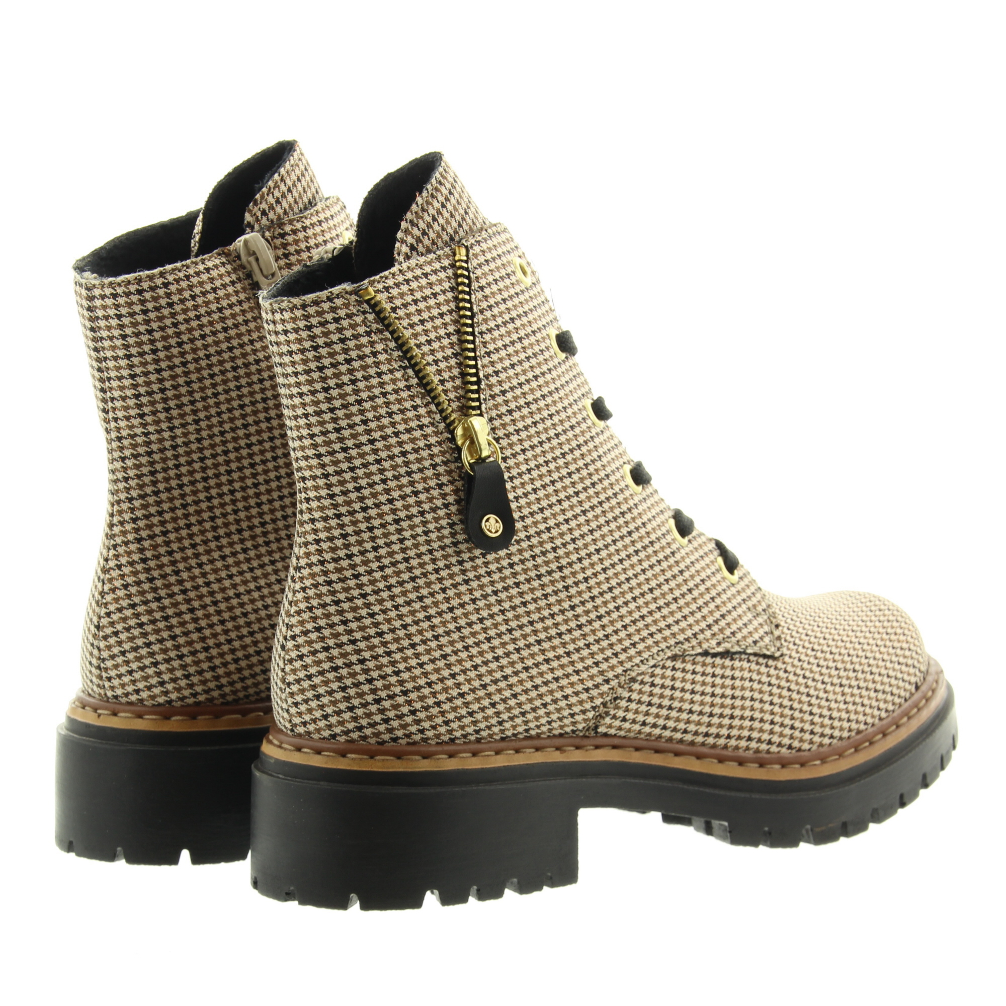 Rieker 72617 60 Beige Schwarz