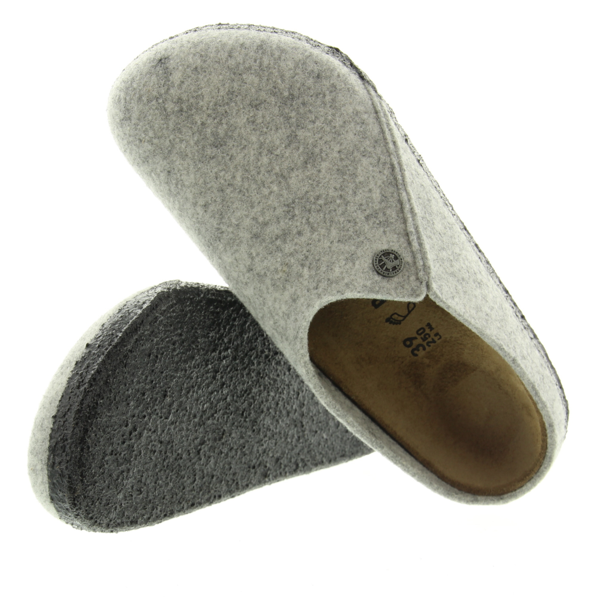 Birkenstock 1015080 Zermatt Felt Light Grey