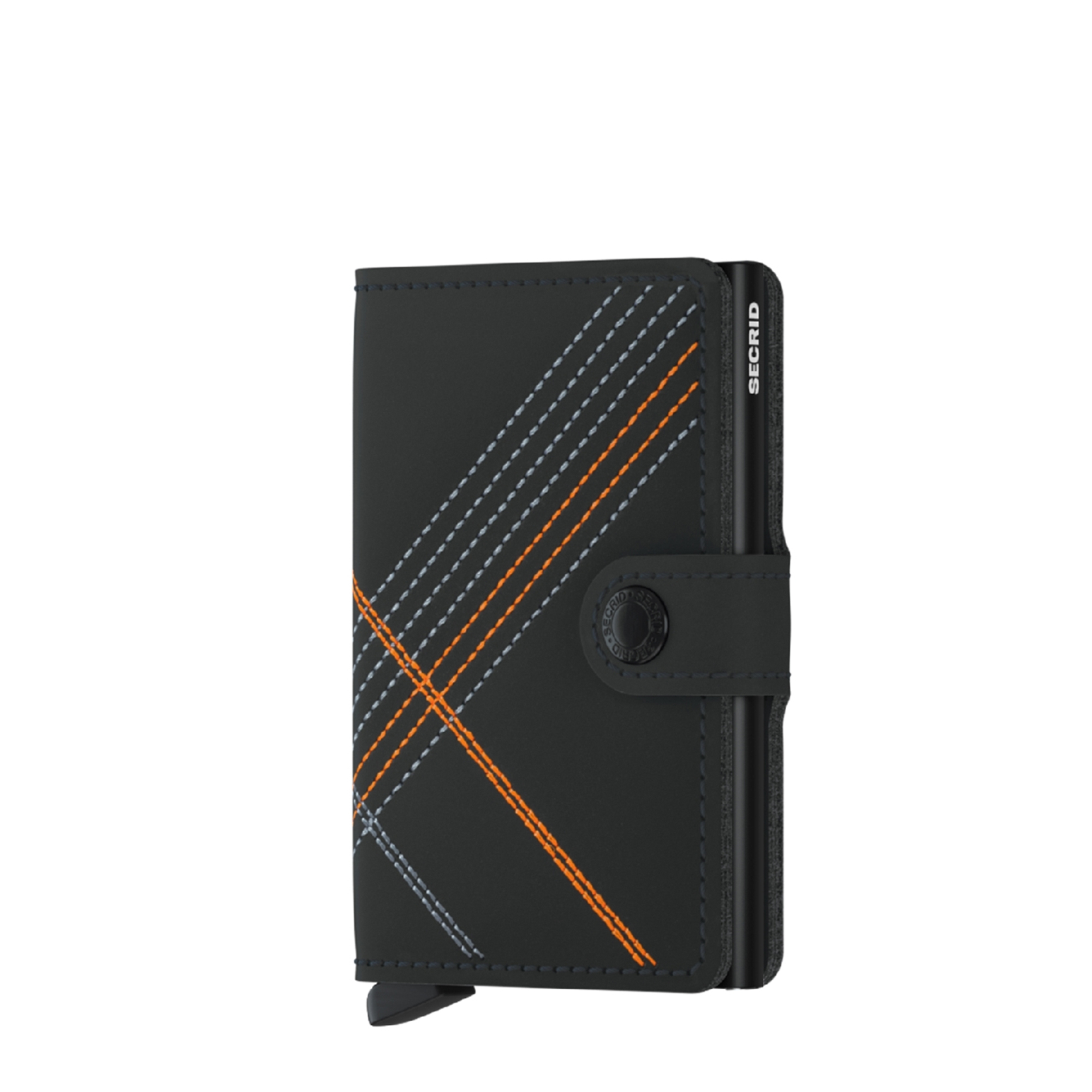 Secrid MSt Miniwallet Stitch Linea Orange