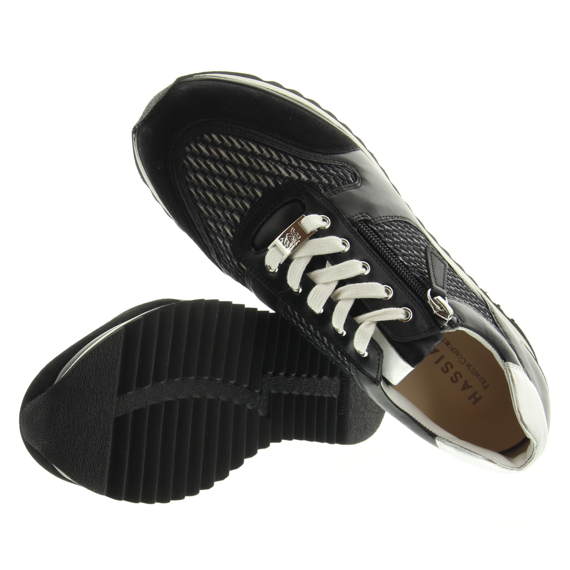 Hassia Shoes 302038 Porto 0176 Schwarz Silver