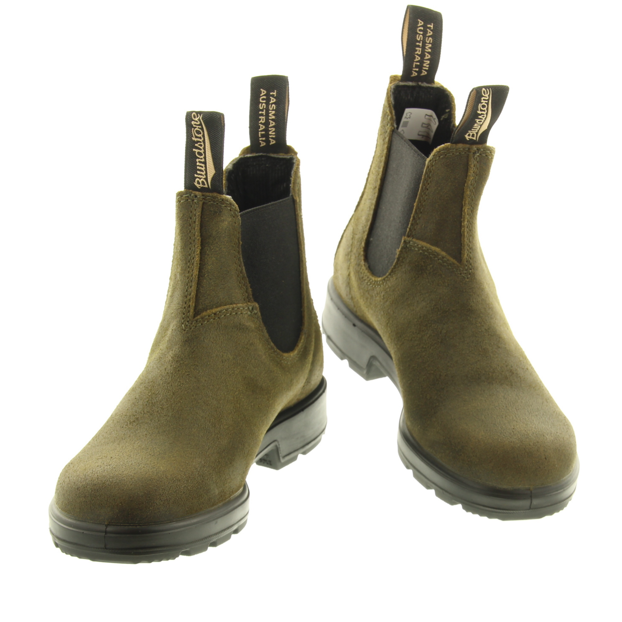 Blundstone 1615 Waxed Suede Olive