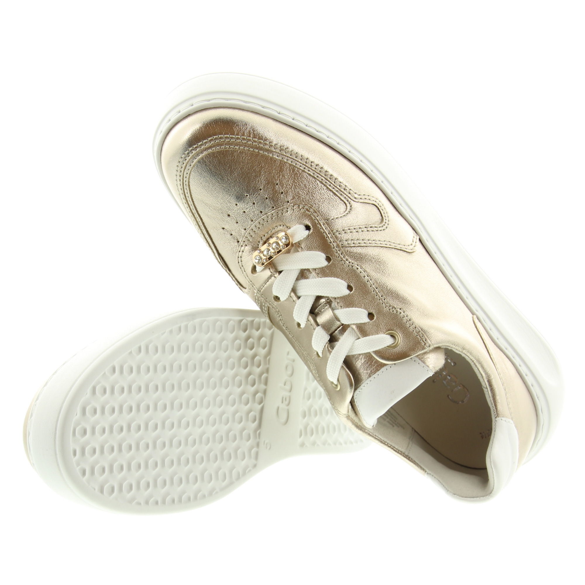Gabor 66.485.82 Puder/weiss (gold)