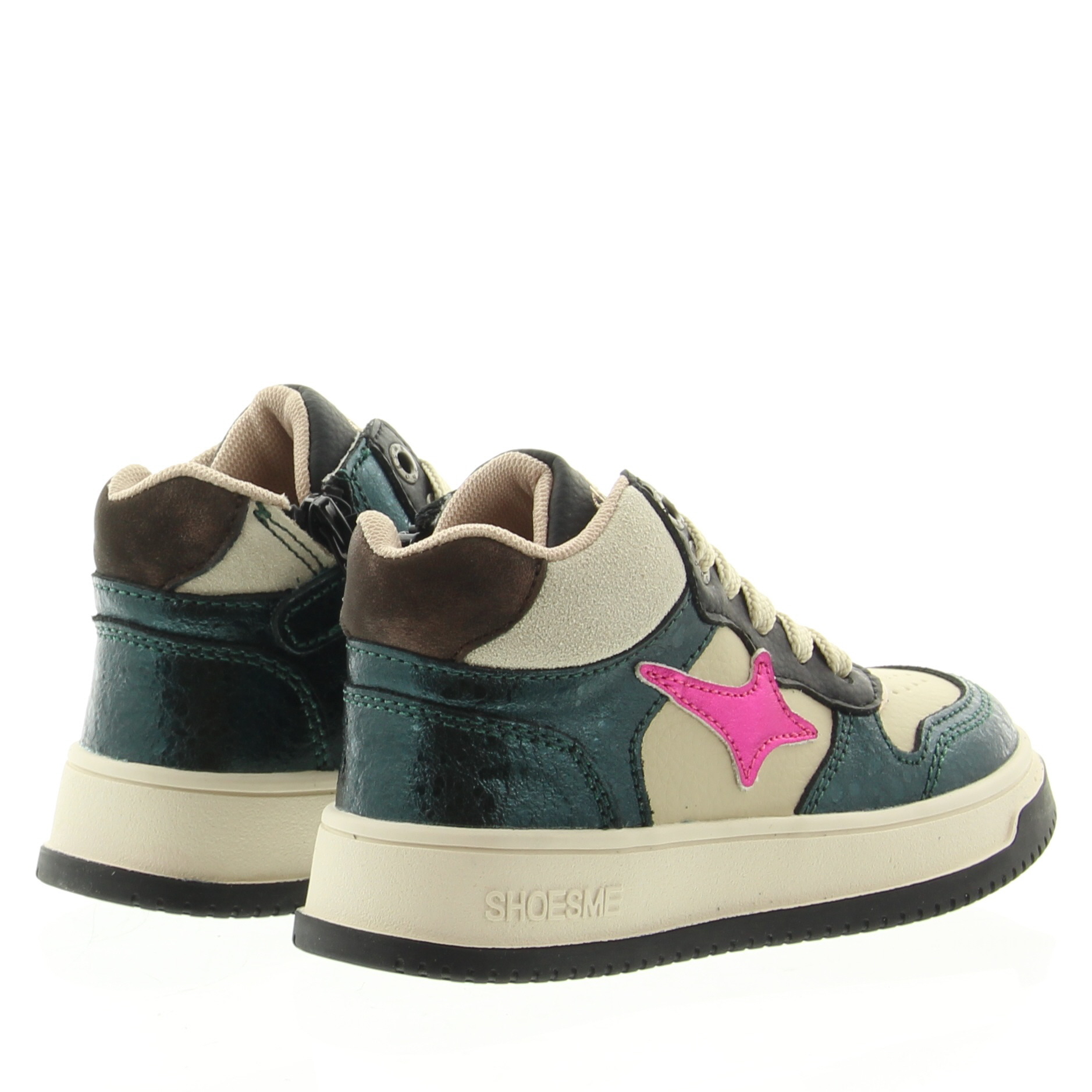 ShoesMe NO24W006-G Green Fuxia