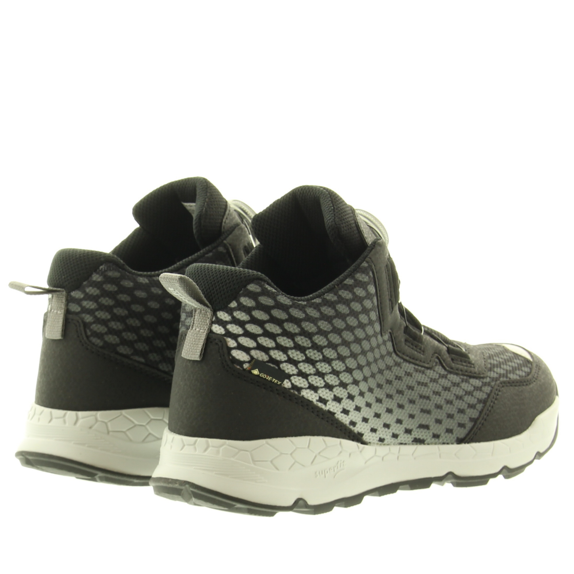 Skechers 406412L Rugged Tanger-Storm Trail BKRD Black Red