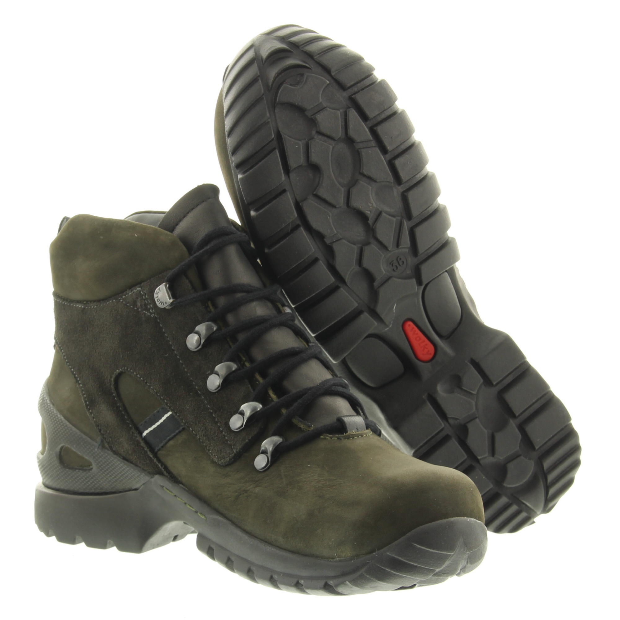 Wolky 0650516 Traction WP 770 Cactus Oiled nubuck