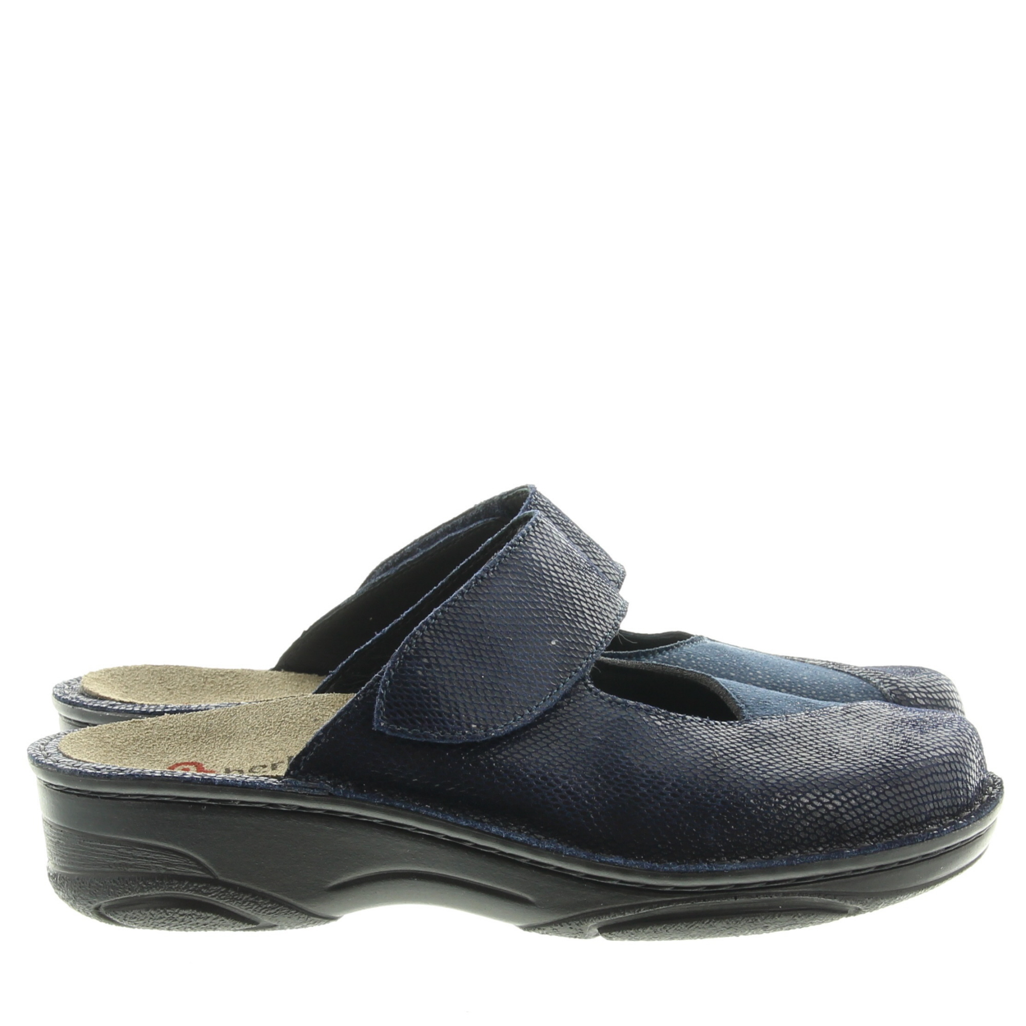 Berkemann 03457 Heliane 029 Blau Brilliantleder/Stretch