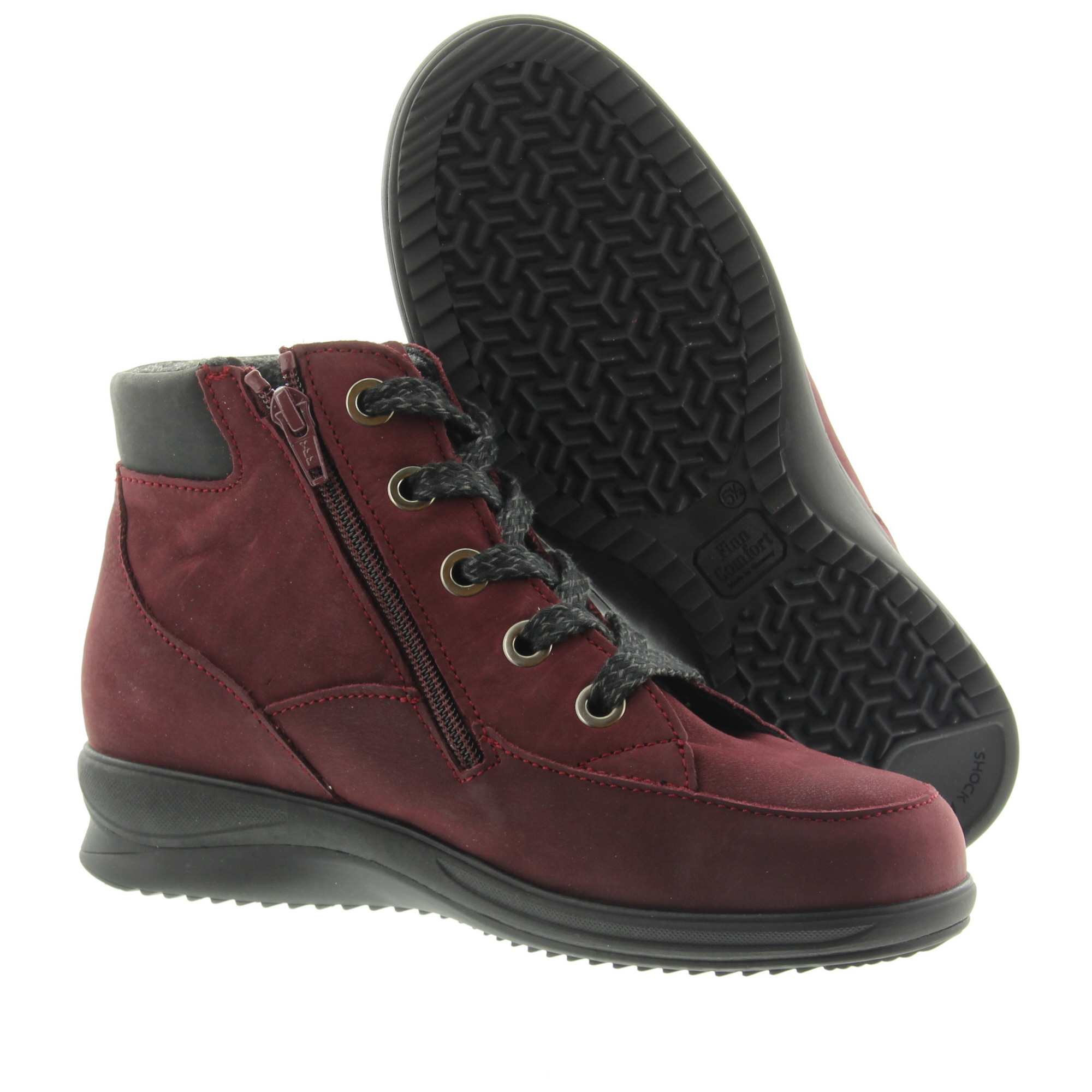 Finn Comfort Parsenn 2243 Wine/Schwarz 902985