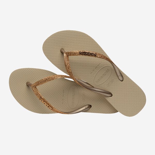 Havaianas Slim Glitter II Sand Golden