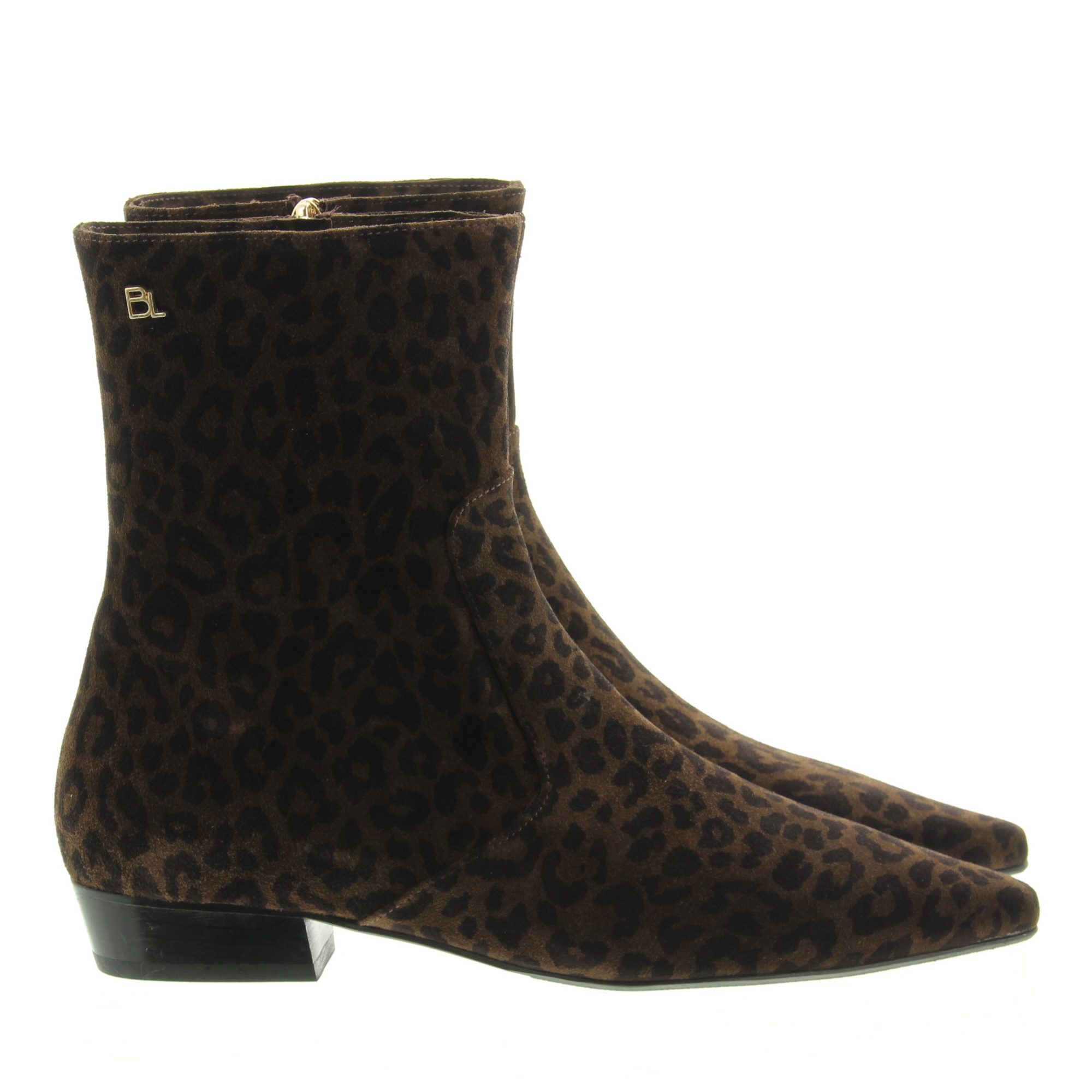 Babouche Blake-2 207 Dark Brown Leopard