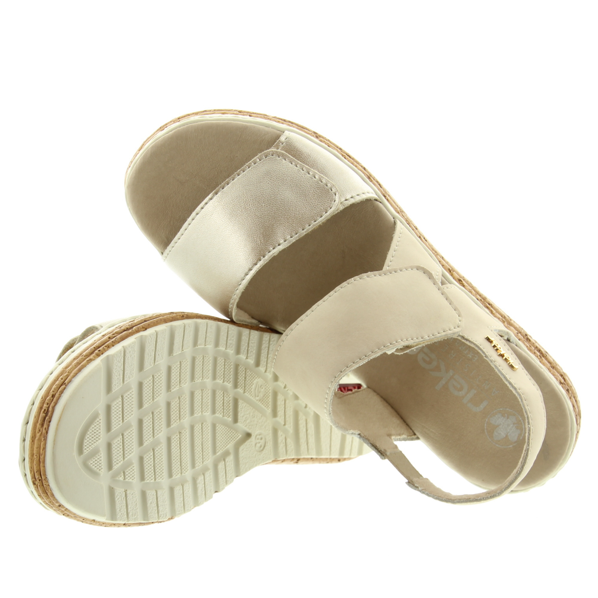Rieker 62761 90 Palegold Muschel