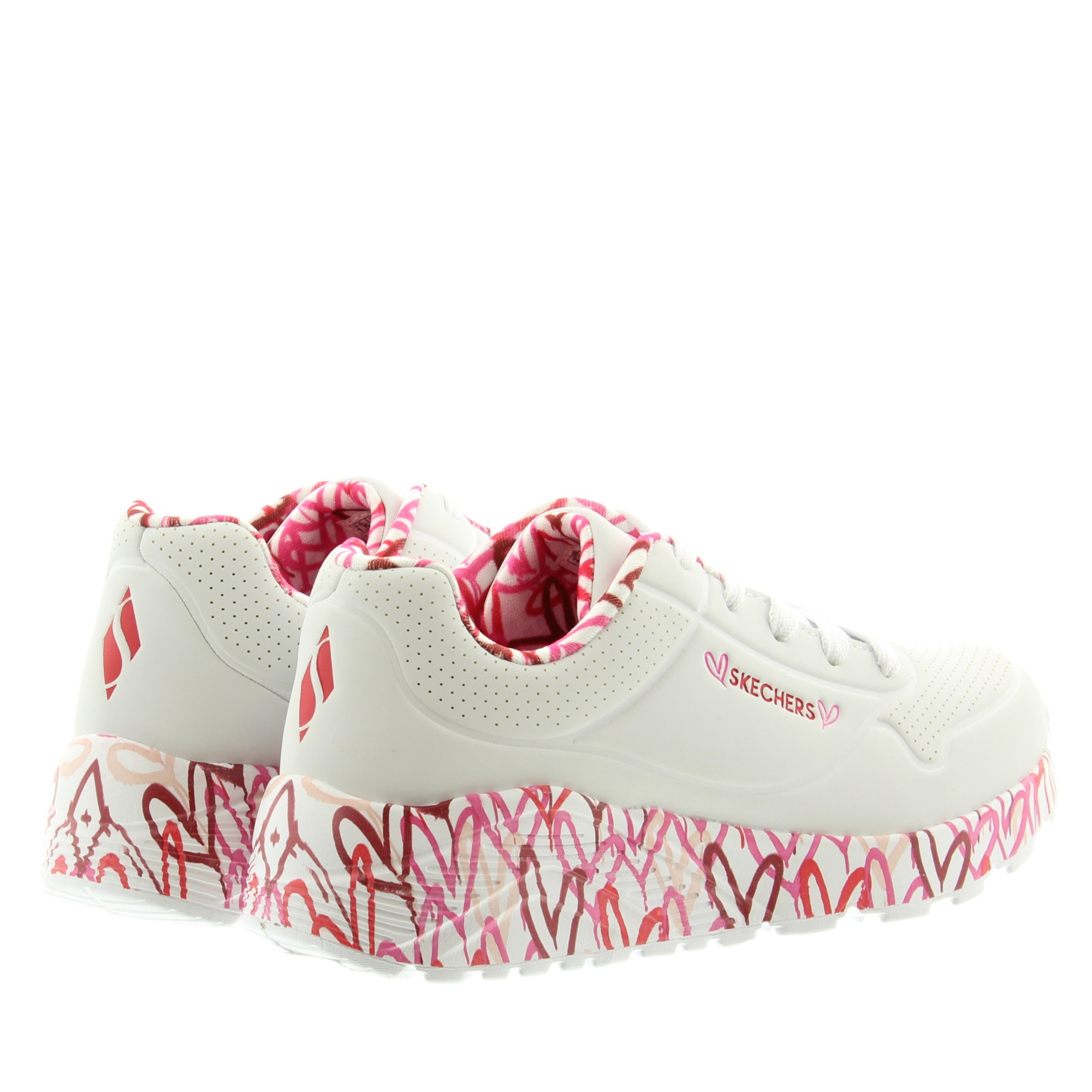 Skechers 314976L Uno Lite WRPK White Pink