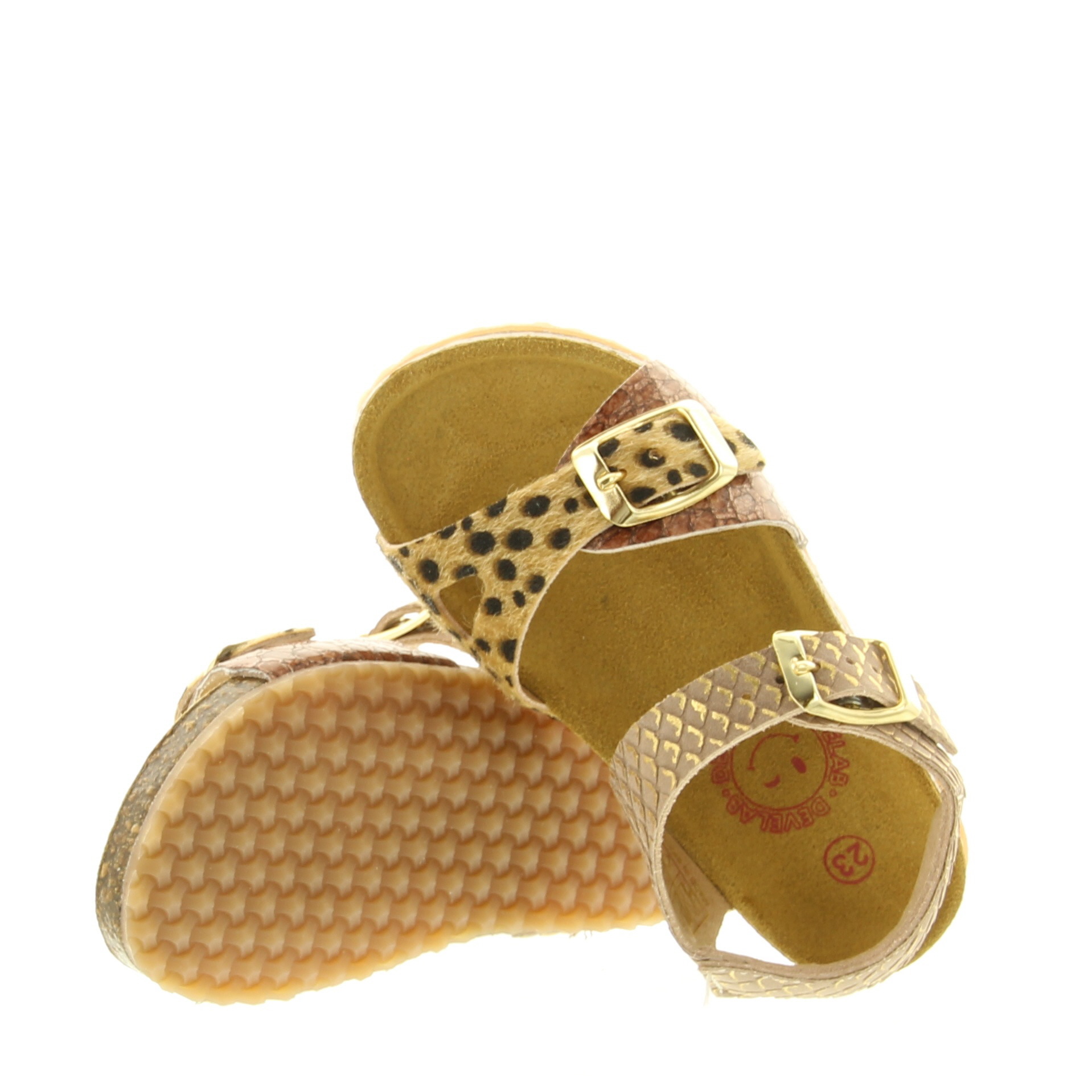 Develab 48314 799 Brown Combi - Maat: EU 26 | UK 8,5