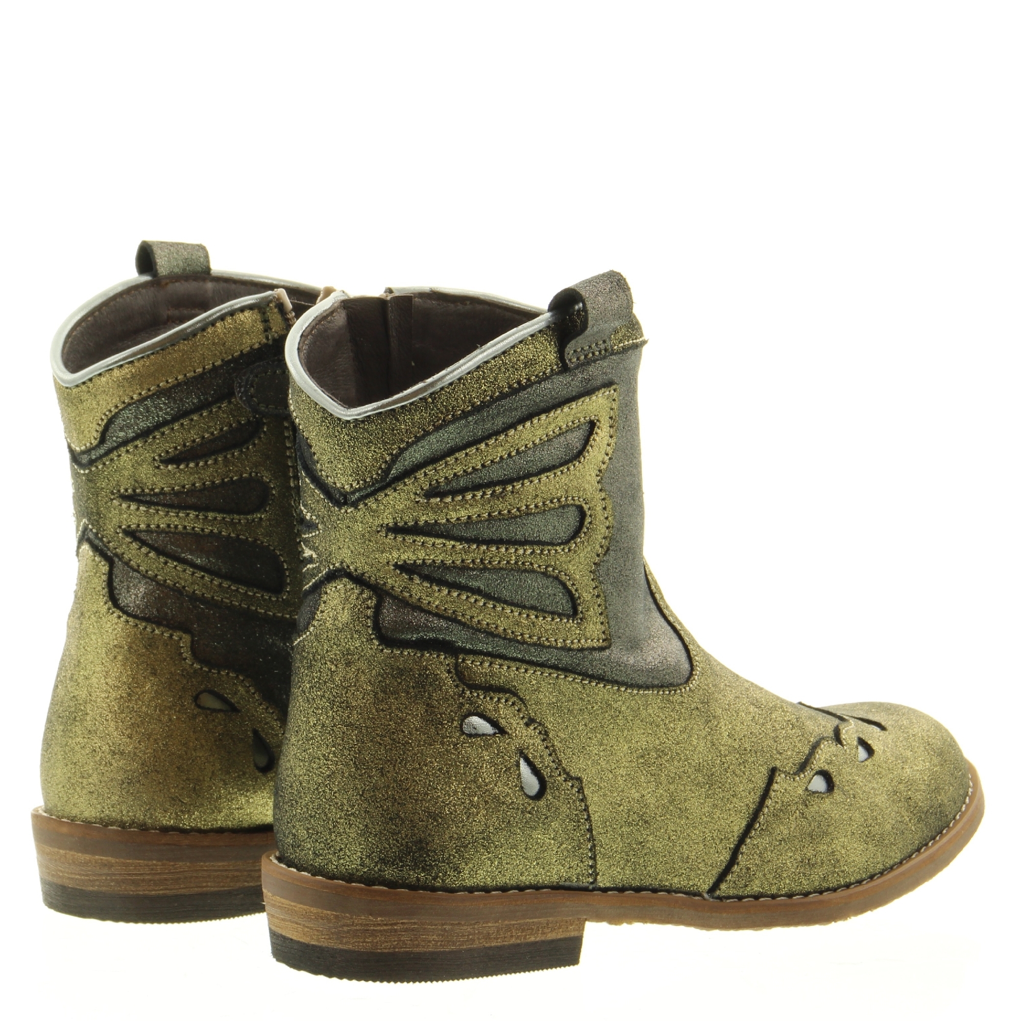 Clic 9835 Dore Metal Suede