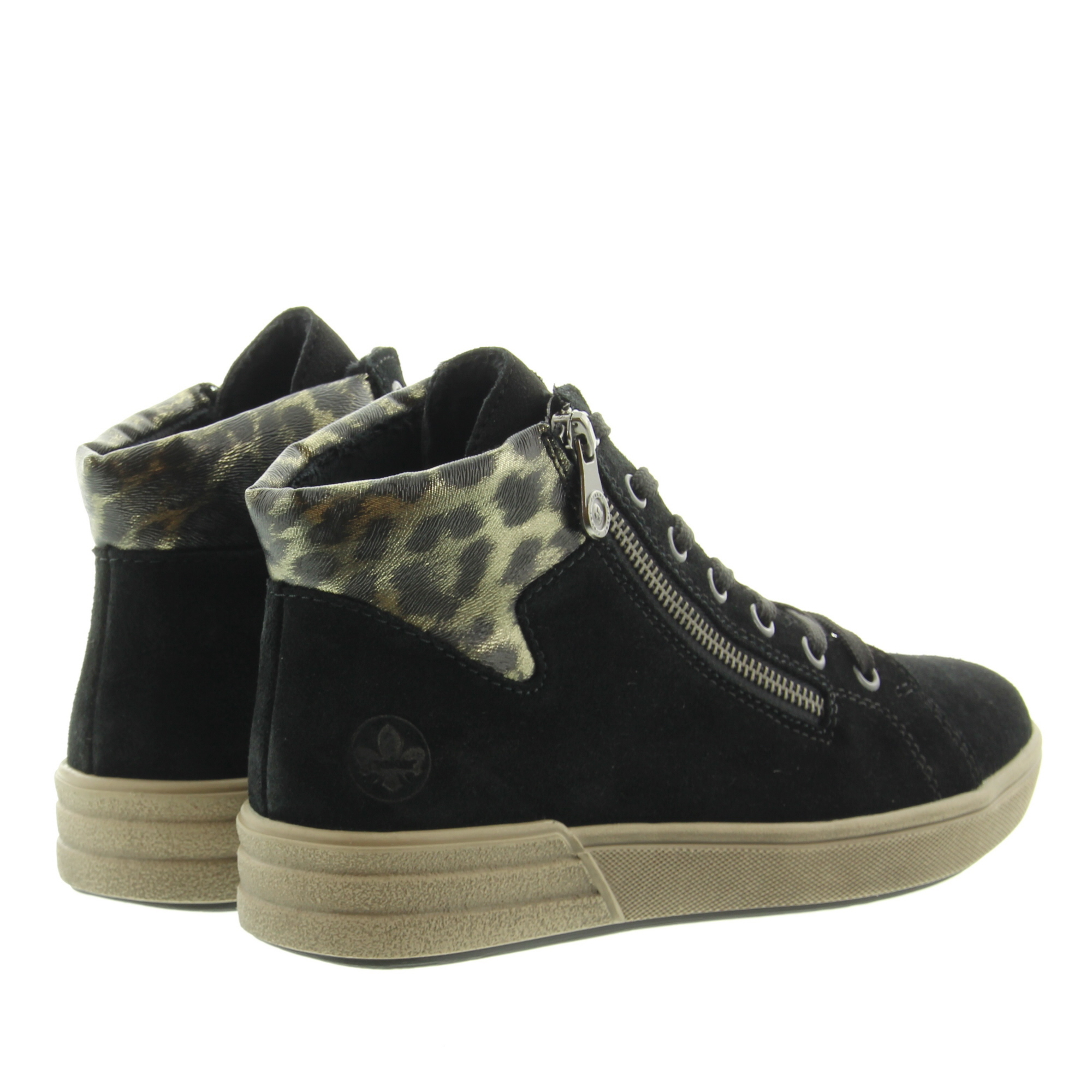 Rieker X0709 00 Schwarz Gold