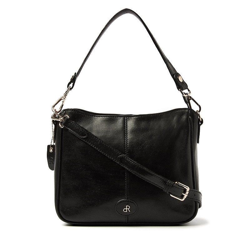 H.J. de Rooy Lederwaren 283770 Hand-Schoudertas Black