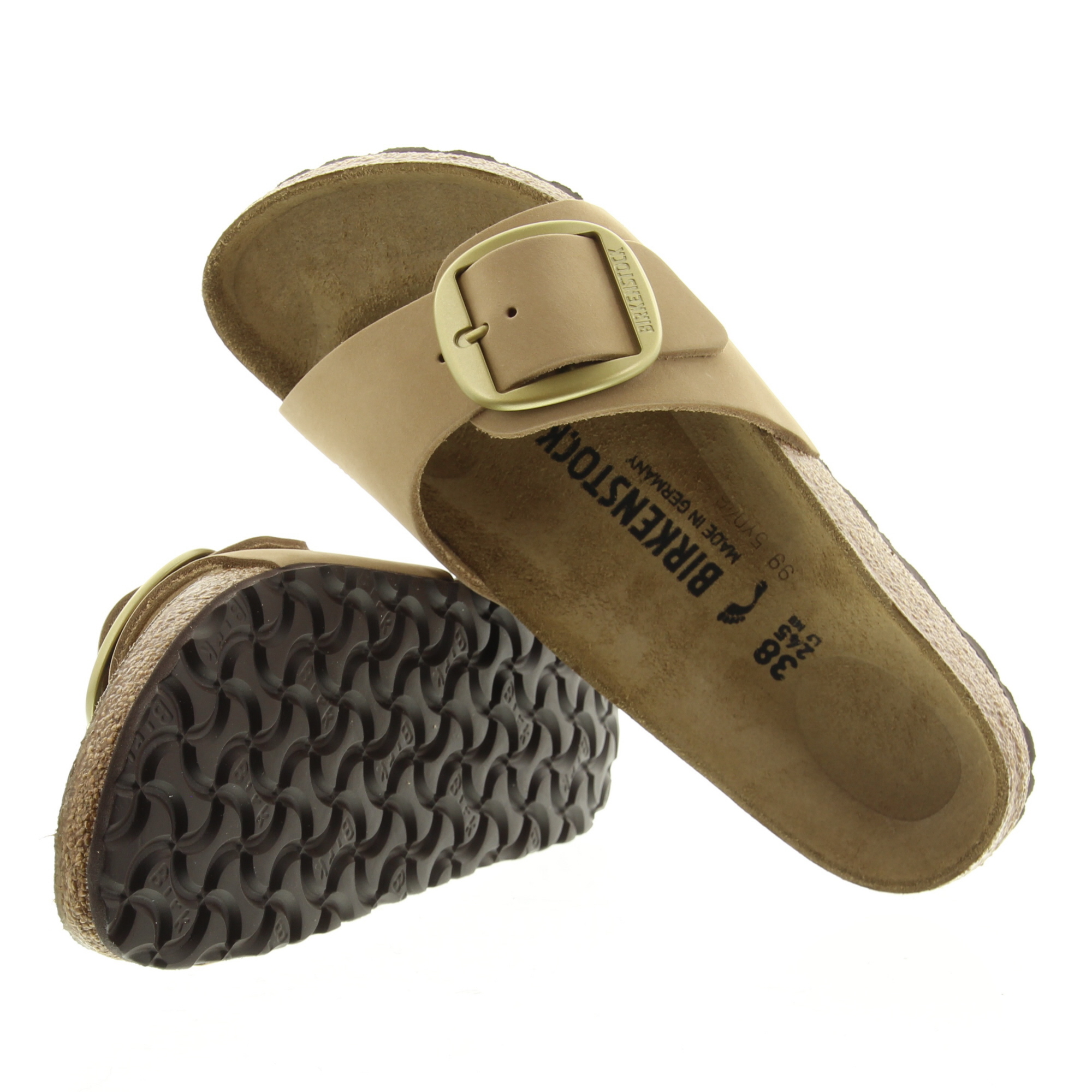 Birkenstock 1024009 Madrid Big Buckle Sandcastle