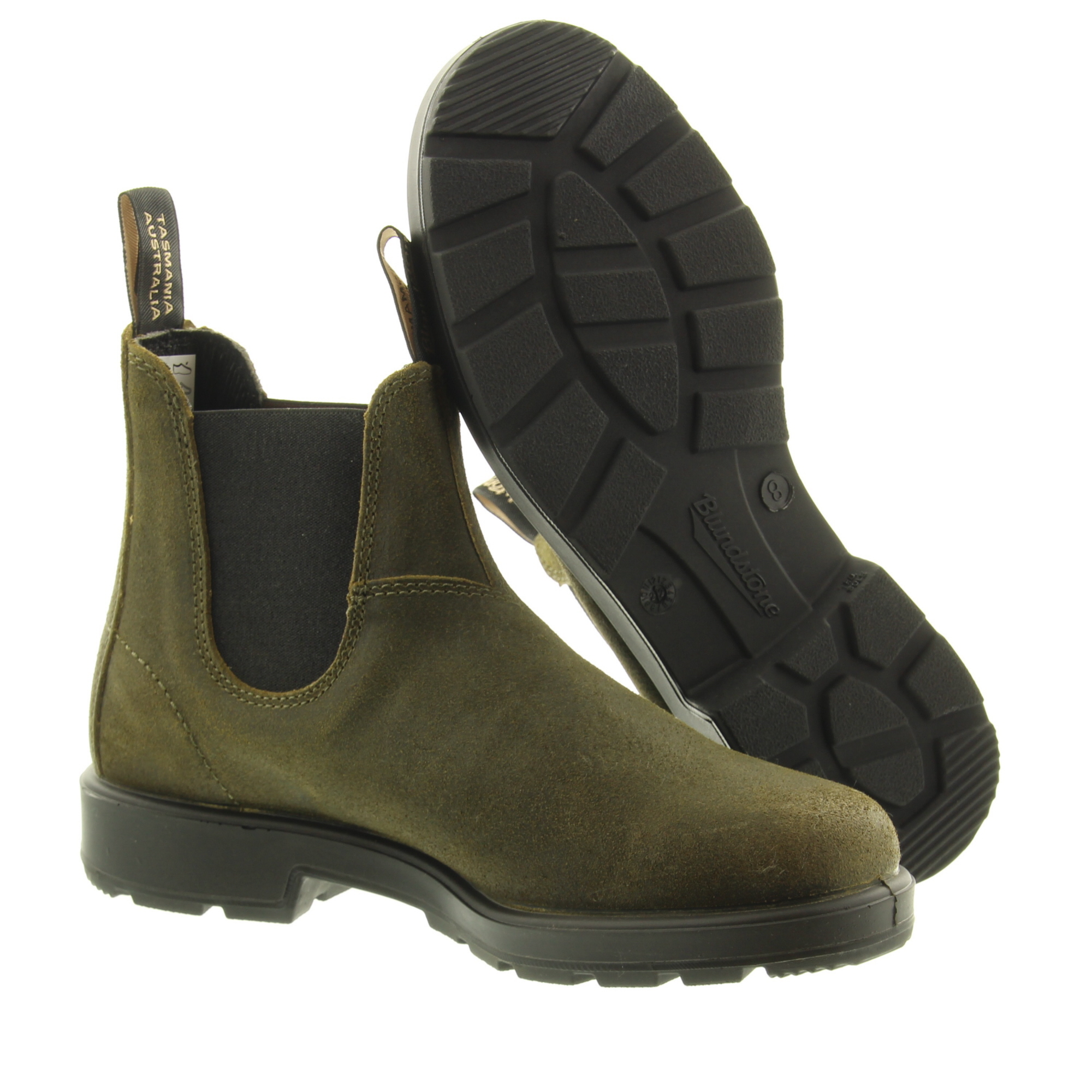 Blundstone 1615 Waxed Suede Olive