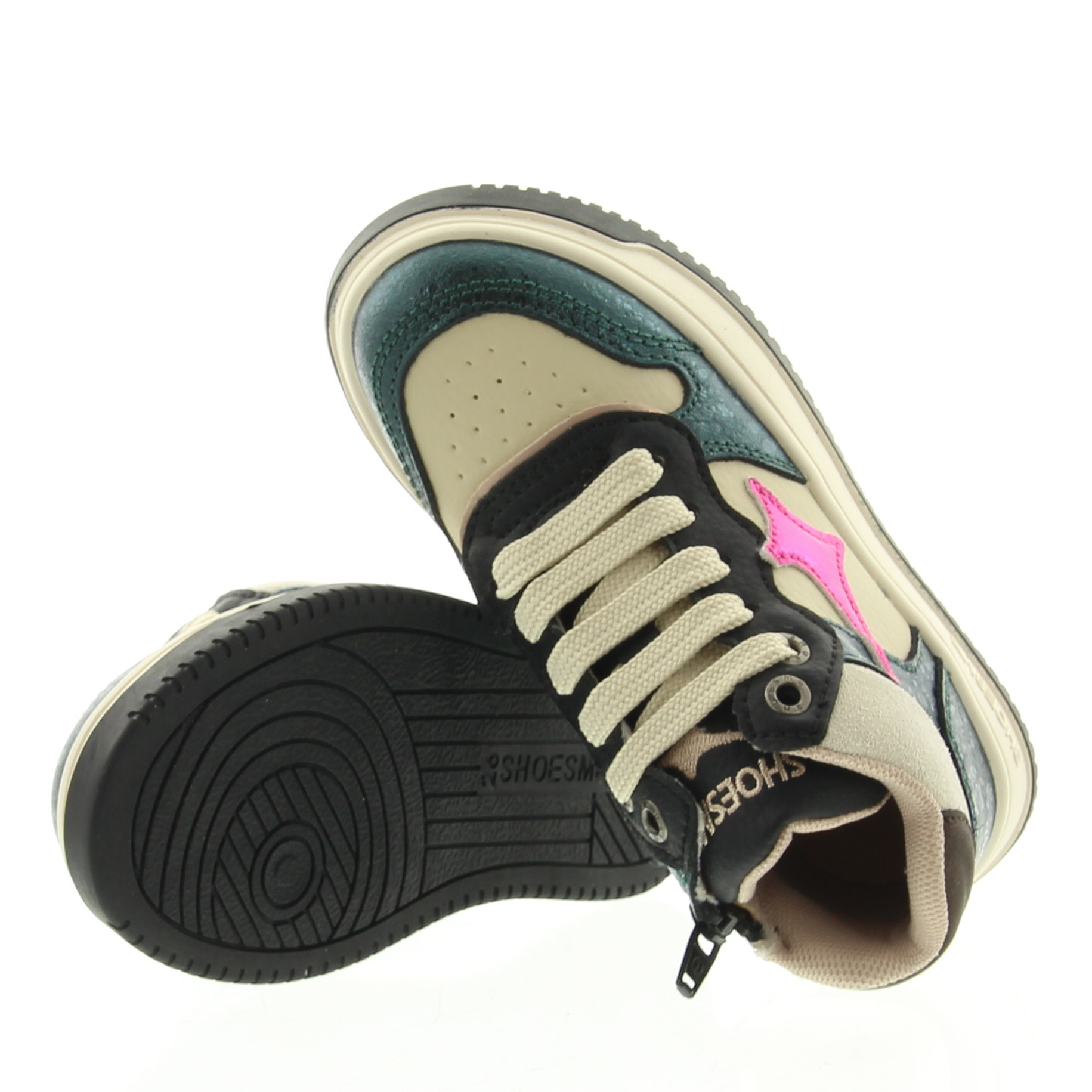 ShoesMe NO24W006-G Green Fuxia