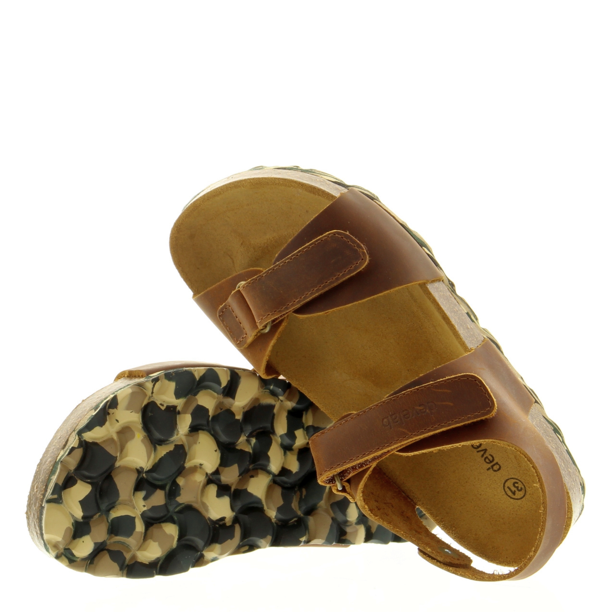 Develab 48181 754 Cognac Nubuc