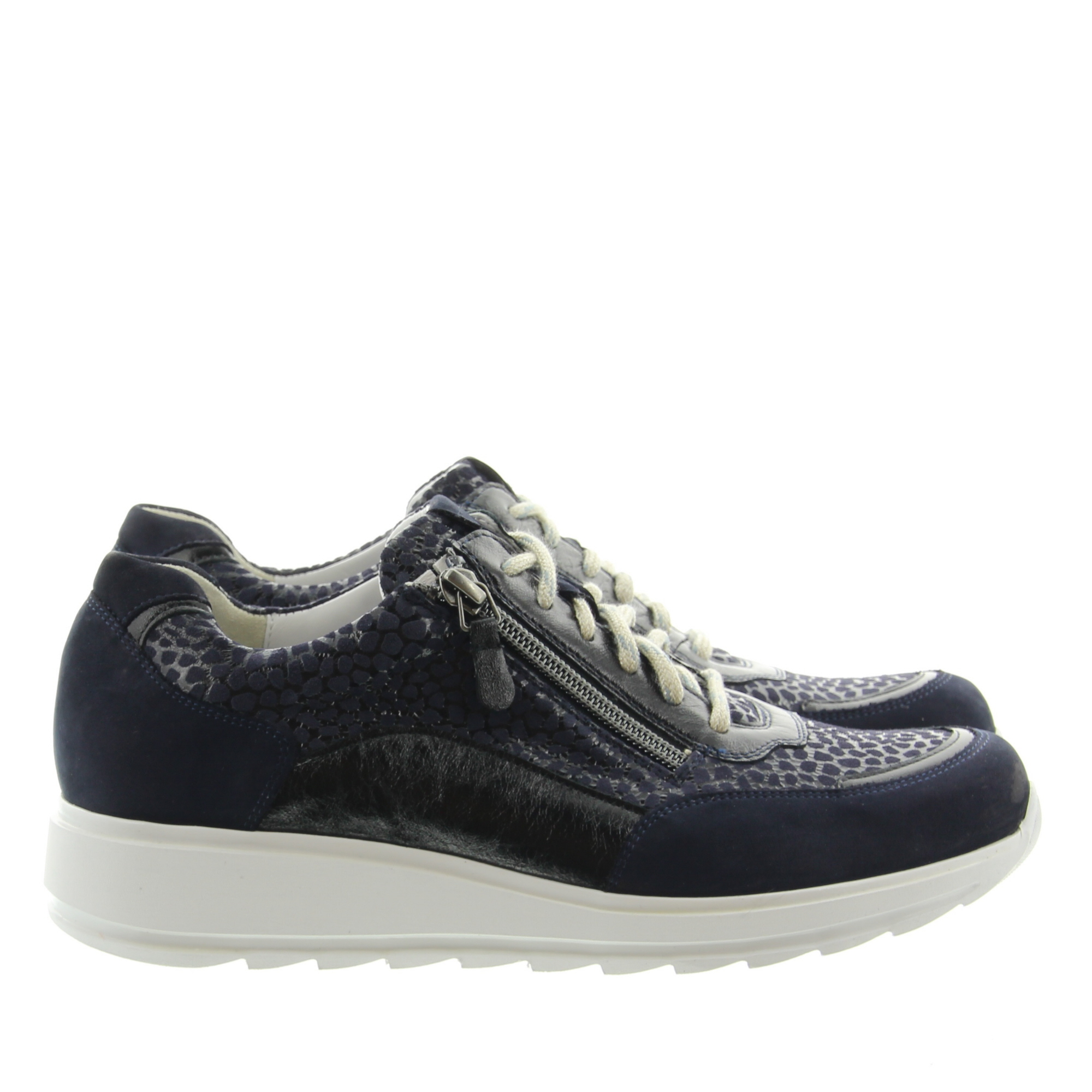 Durea 6263 685 H 1978 D.Blauw/Zwart/Gravel Blauw