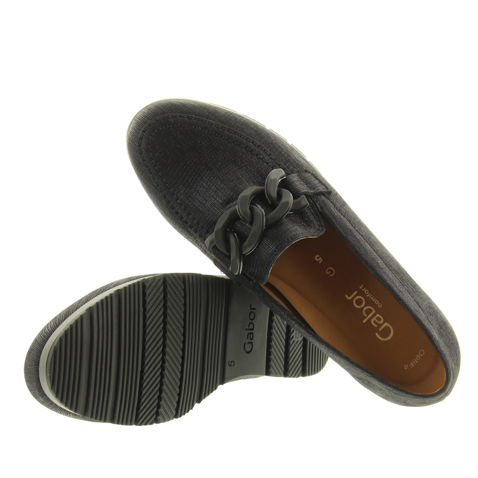 Gabor 72.415.86 Ocean Lizard (schw+lack)