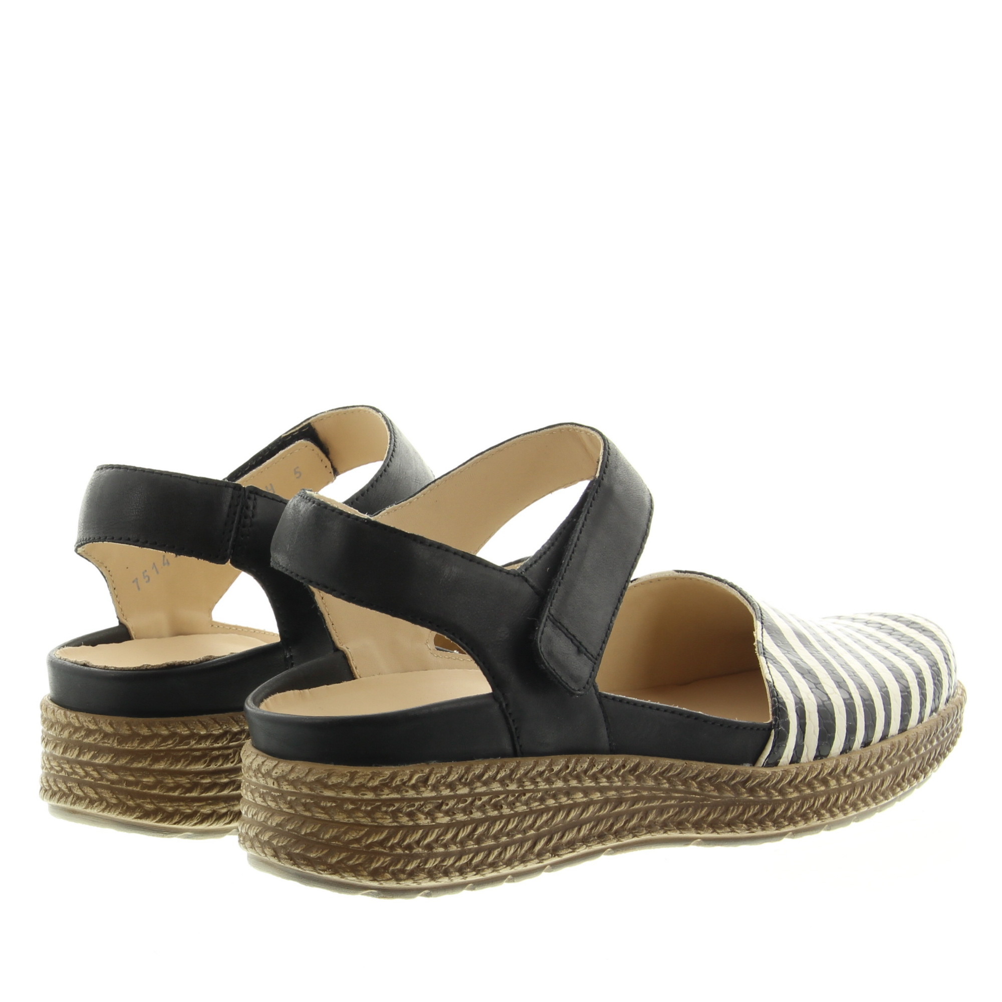 Durea 5923 575 H 2150 Zebra Zwart Wit Zwart