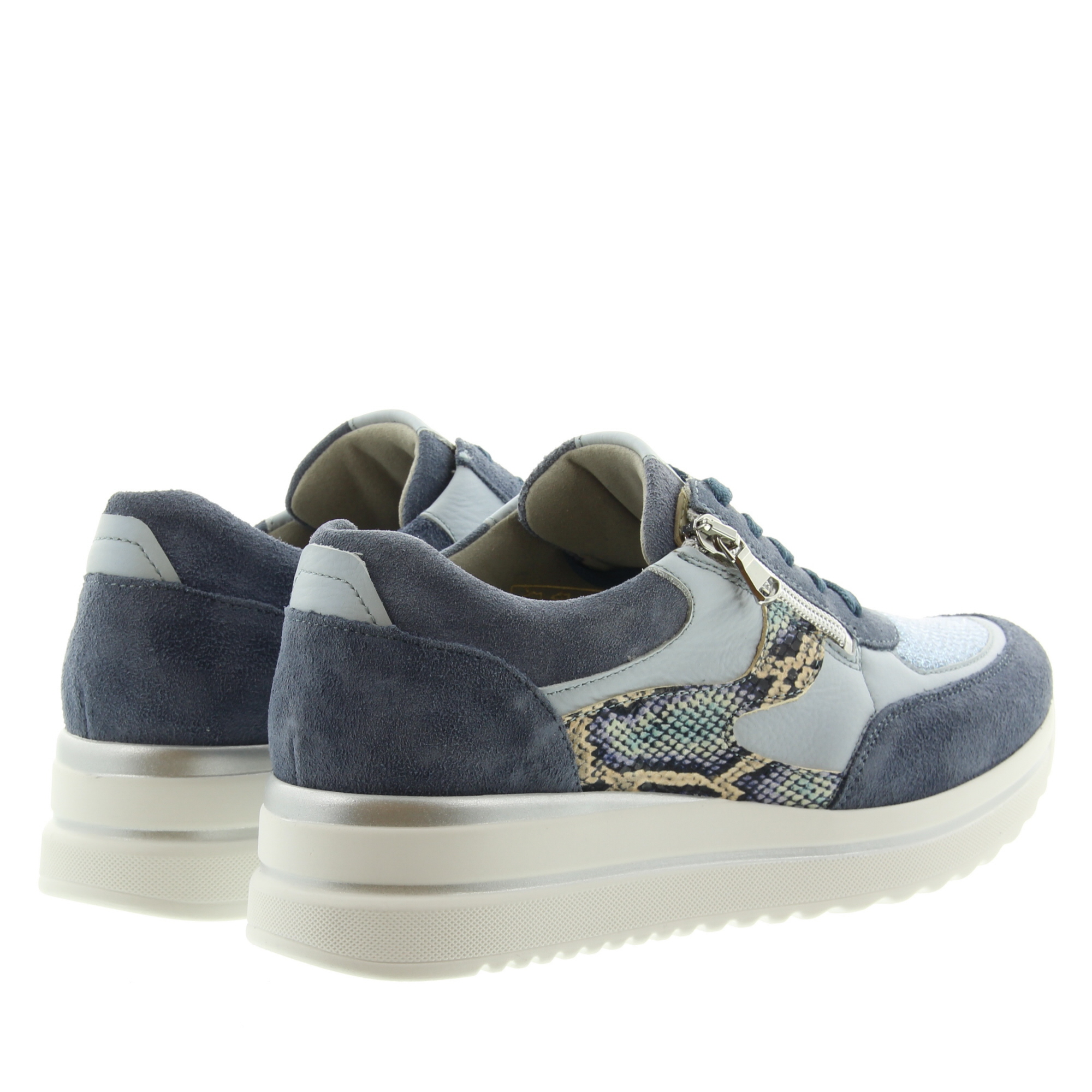 Waldlaufer 669K01 K-Luana 504 524 Jeans Sky Blau