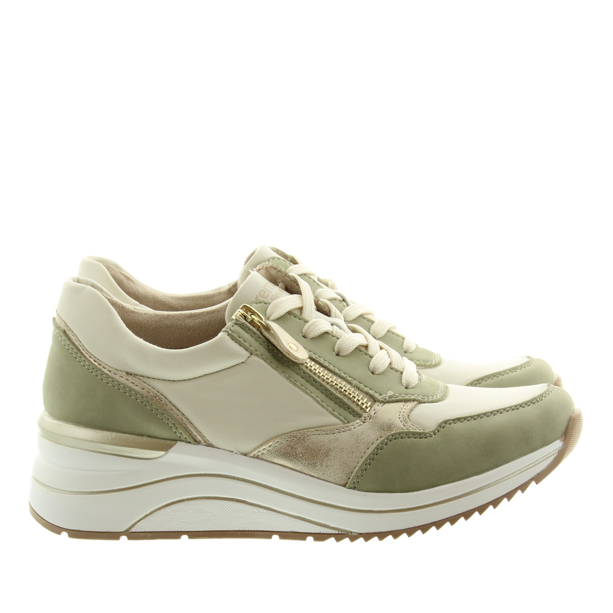 Remonte D0T01 82 Salbei offwhite muschel
