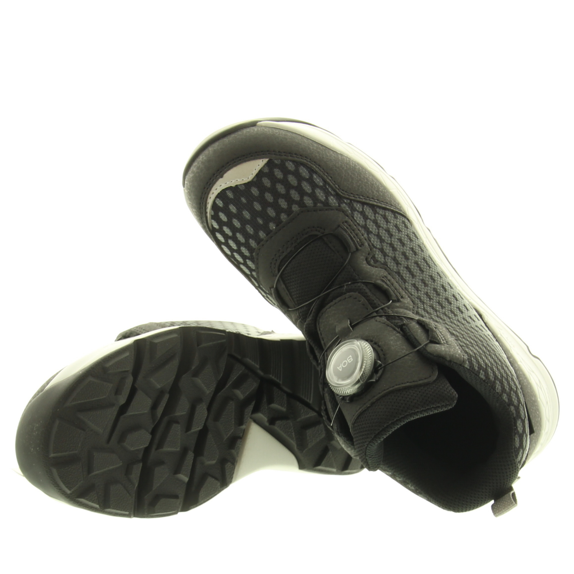 Skechers 406412L Rugged Tanger-Storm Trail BKRD Black Red