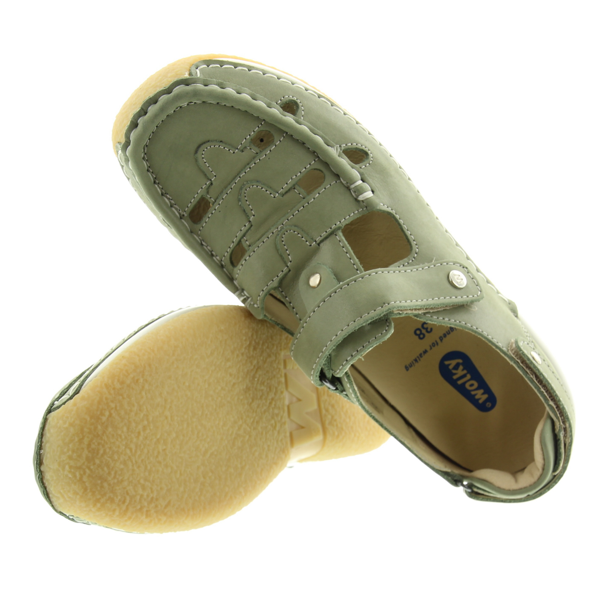 Wolky 0452836 Esperanza Fantastic 701 Sage green