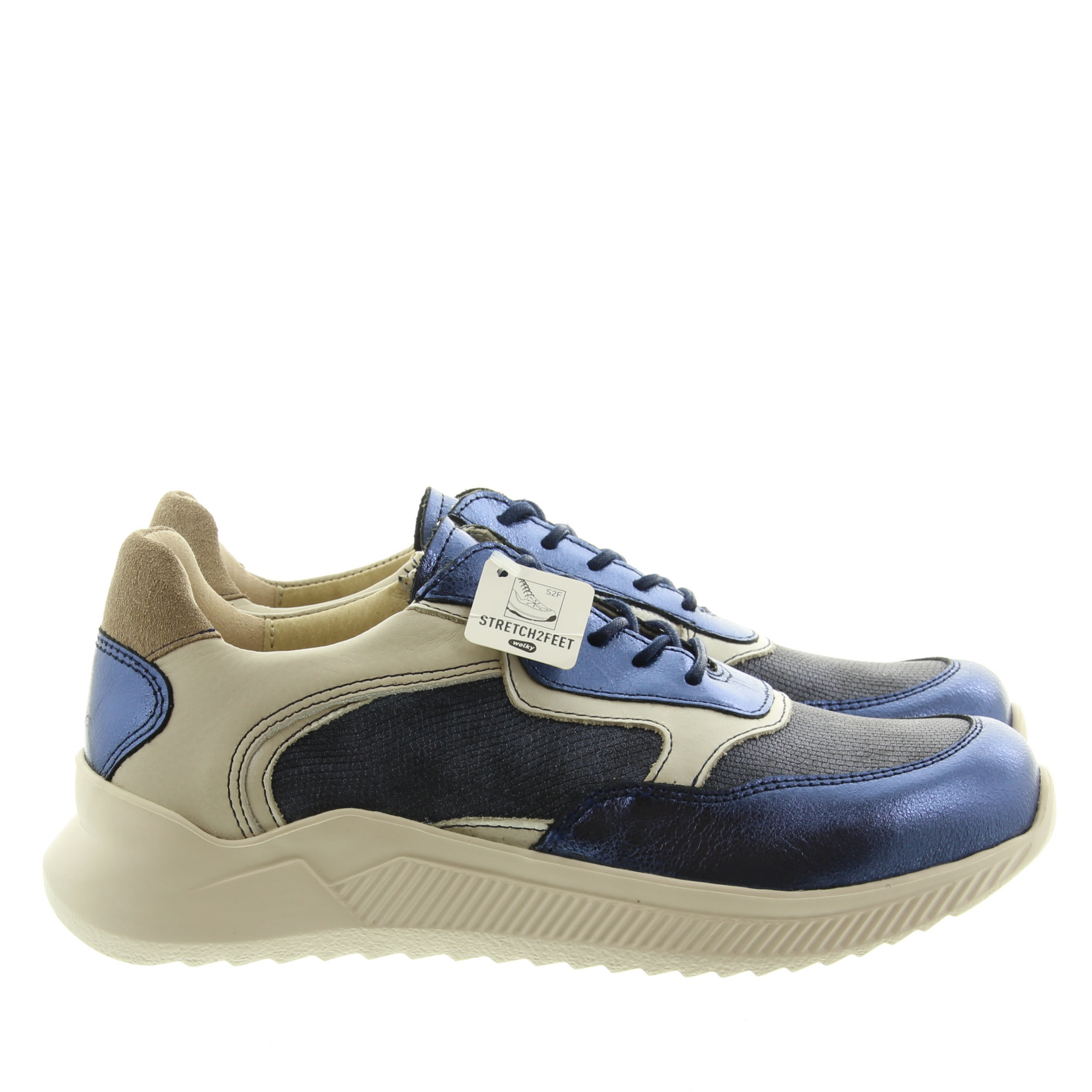 Wolky 0582590 E-Way S2F 870 Blue summer