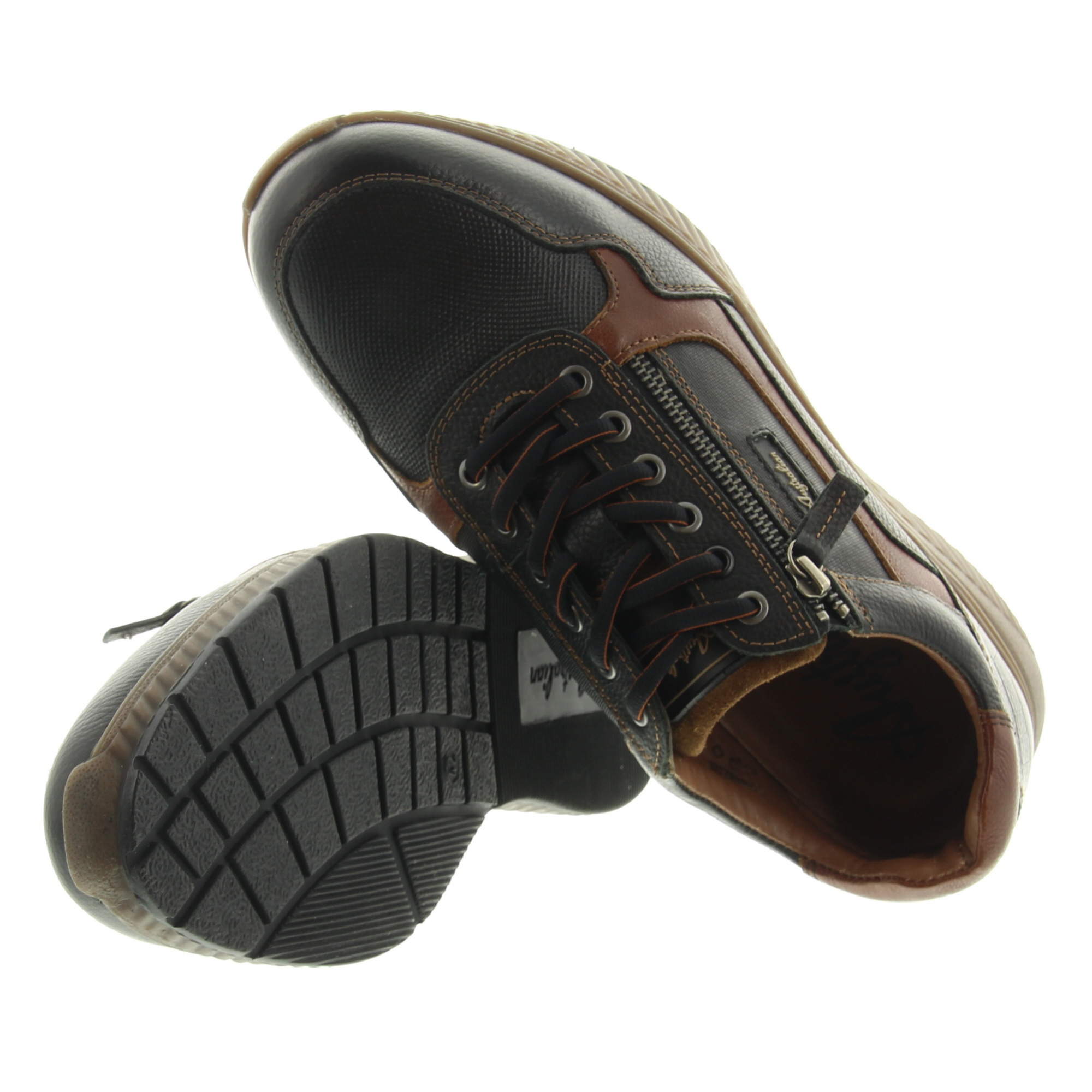 Australian Footwear 15.1607.02 Hatchback A08 Black-Cognac