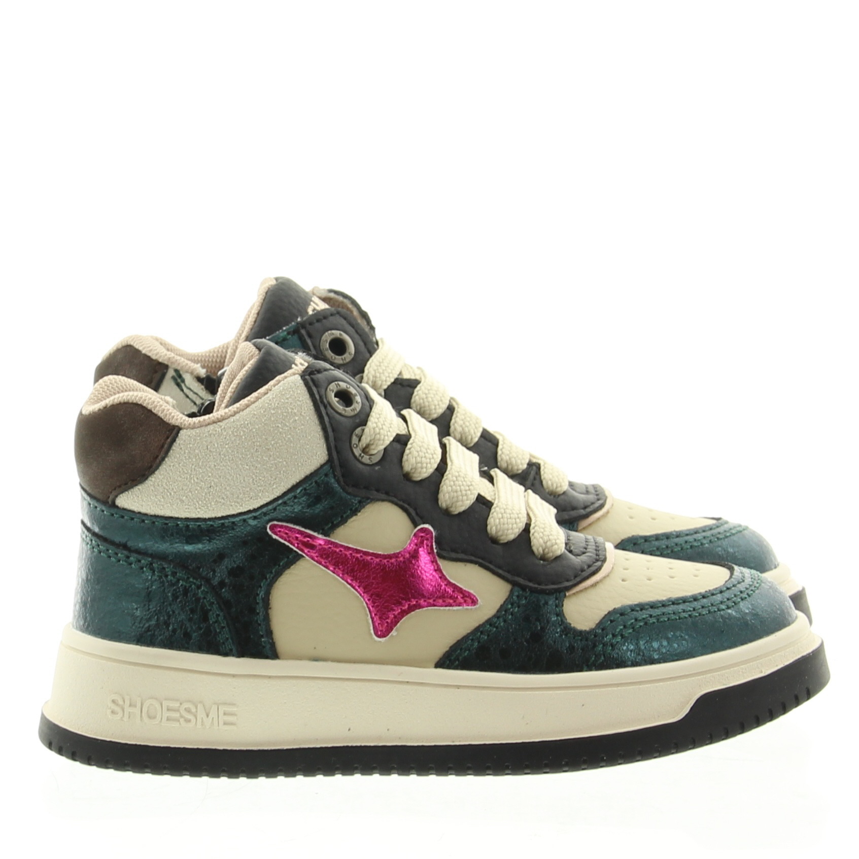 ShoesMe NO24W006-G Green Fuxia