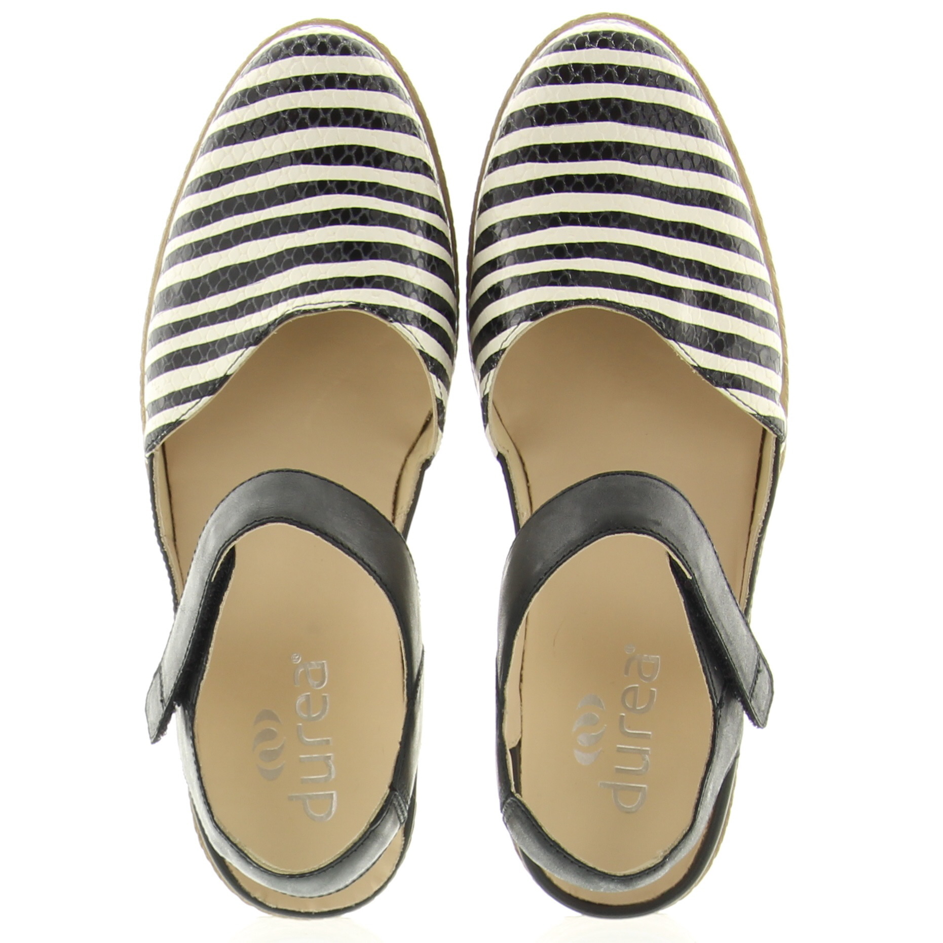 Durea 5923 575 H 2150 Zebra Zwart Wit Zwart