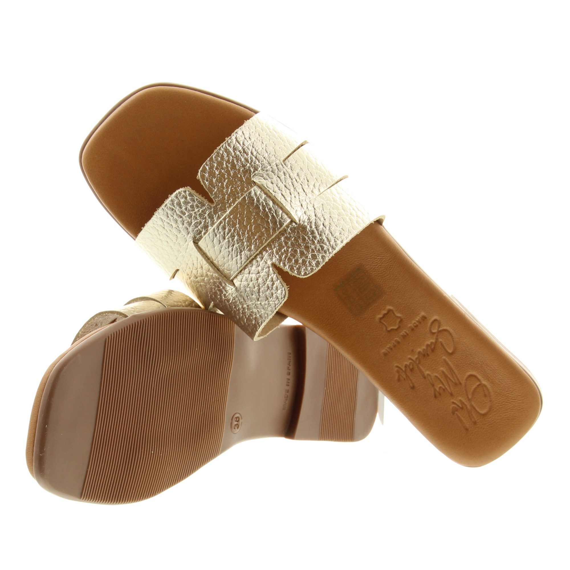 Oh My Sandals 5550 Champagne