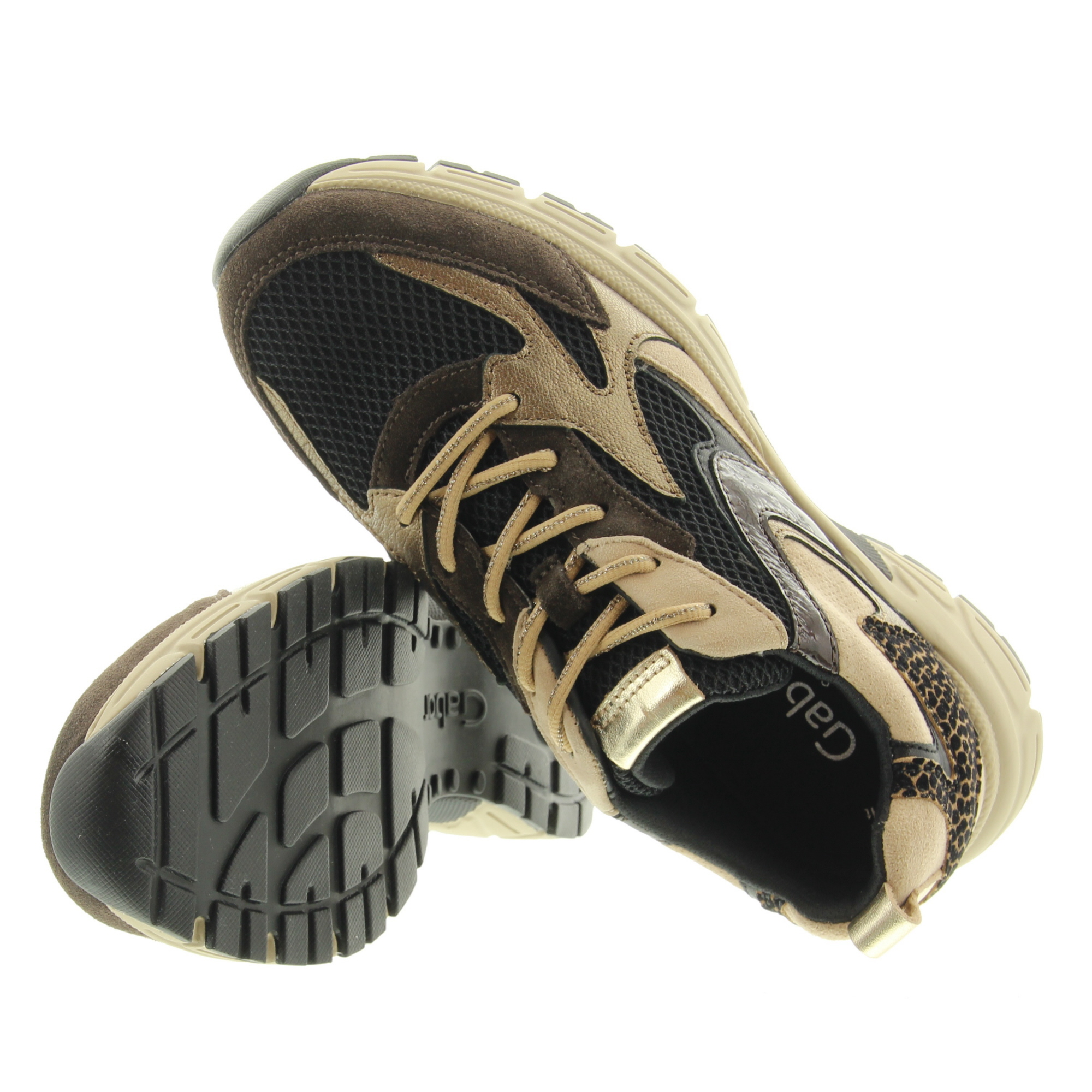 Gabor 76.536.34 Schwarz/braun/sand