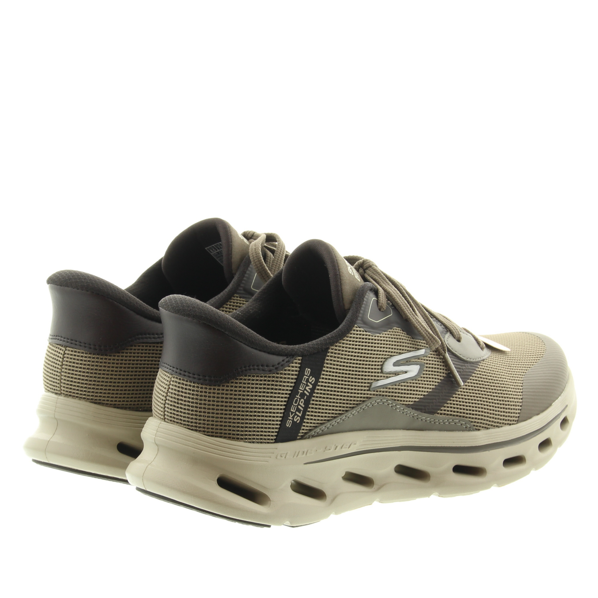 Skechers 216660 Go Walk Glide-Step 2.0- ZAC DKTP Dark Taupe