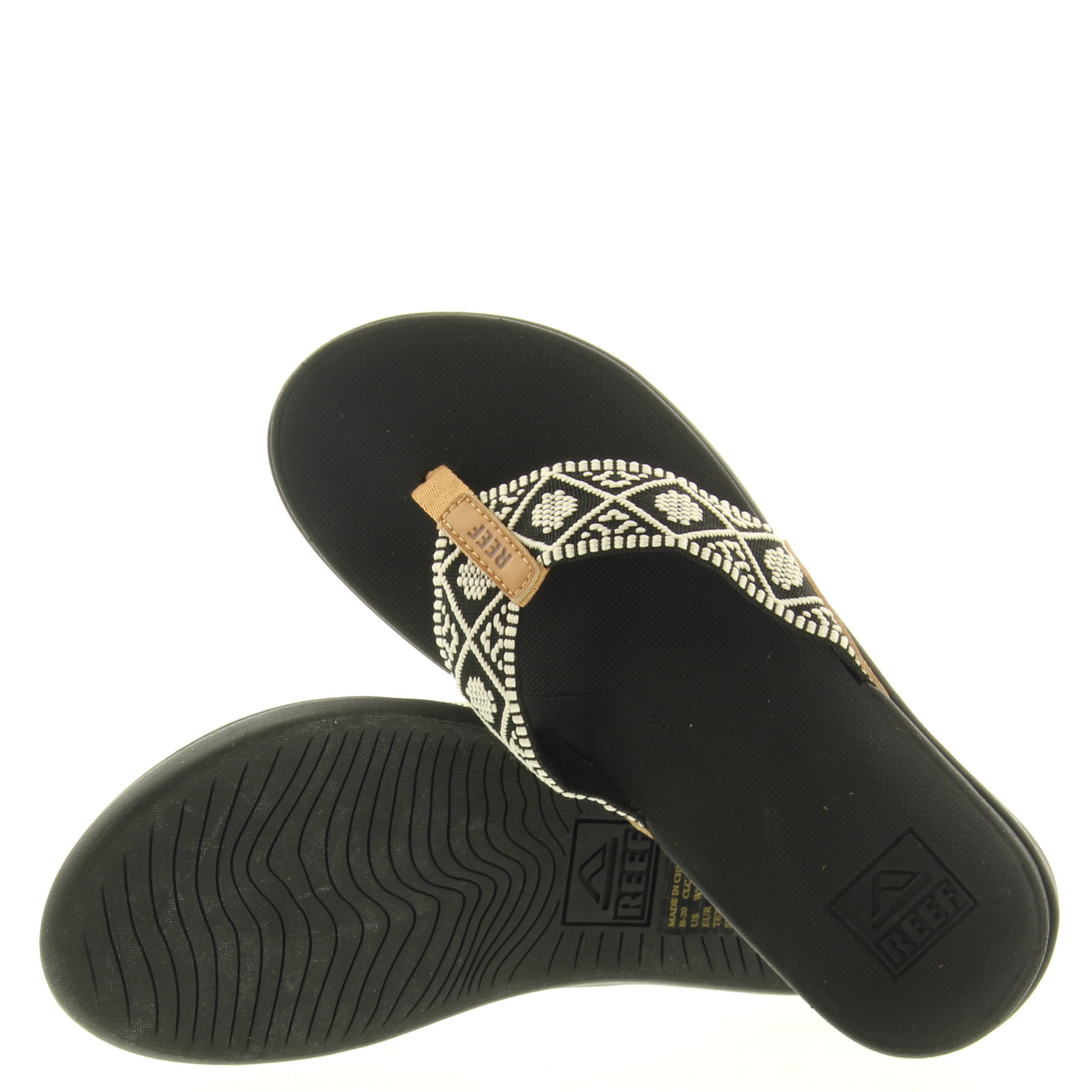 Reef Ortho Woven RF0A3VDNBLW Black White