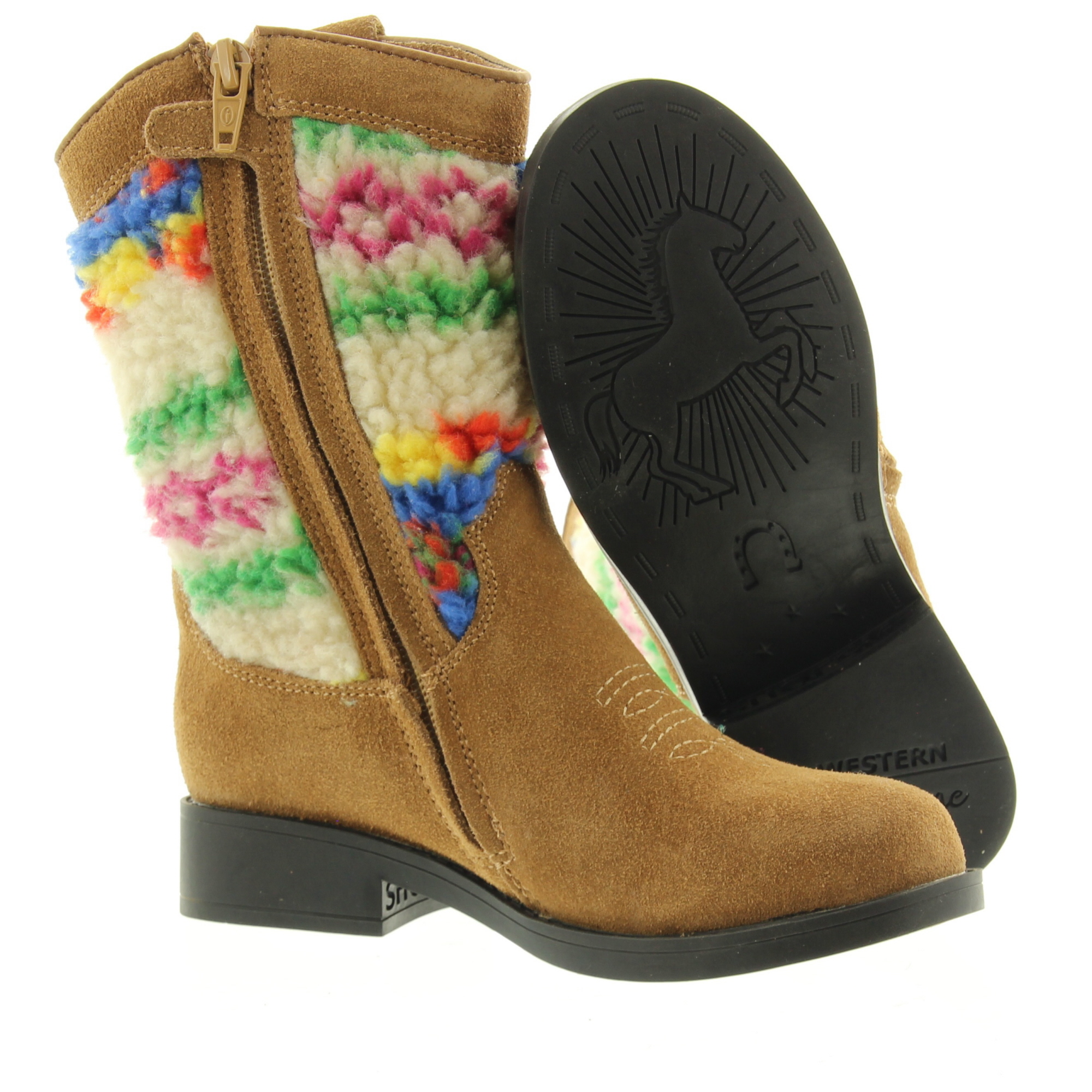 ShoesMe NW26W005-A Cognac Multicolor