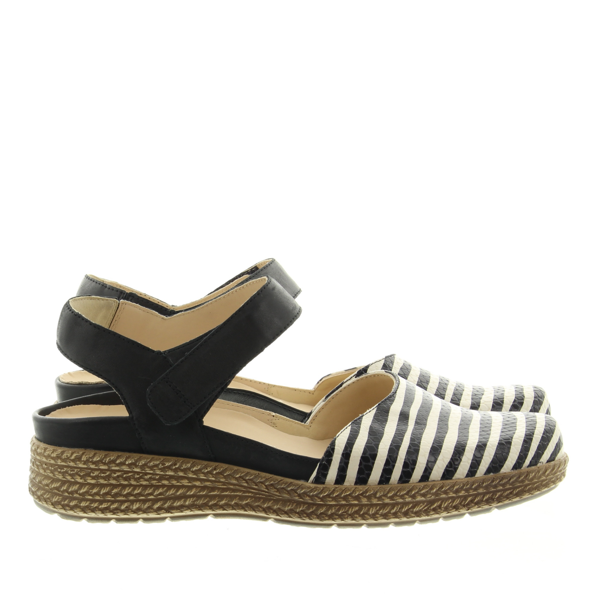 Durea 5923 575 H 2150 Zebra Zwart Wit Zwart