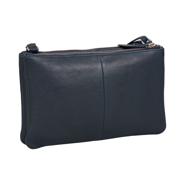 Burkely 1000342 Soft Skylar Double Pocket Zip 31 Navy
