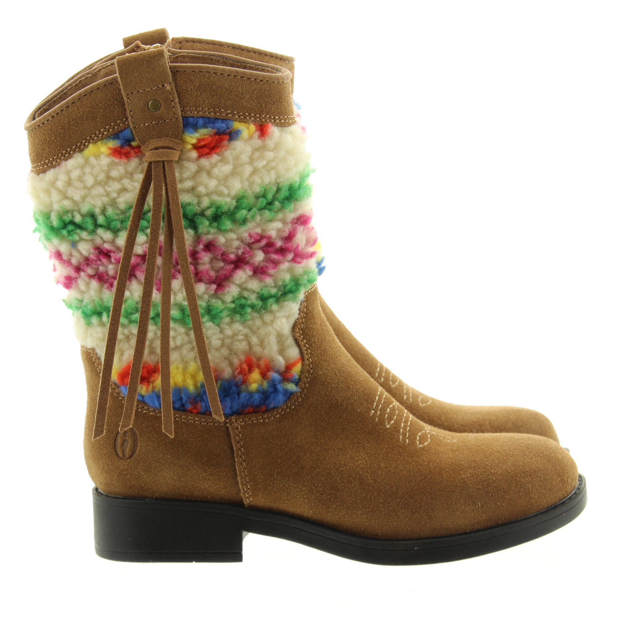 ShoesMe NW26W005-A Cognac Multicolor
