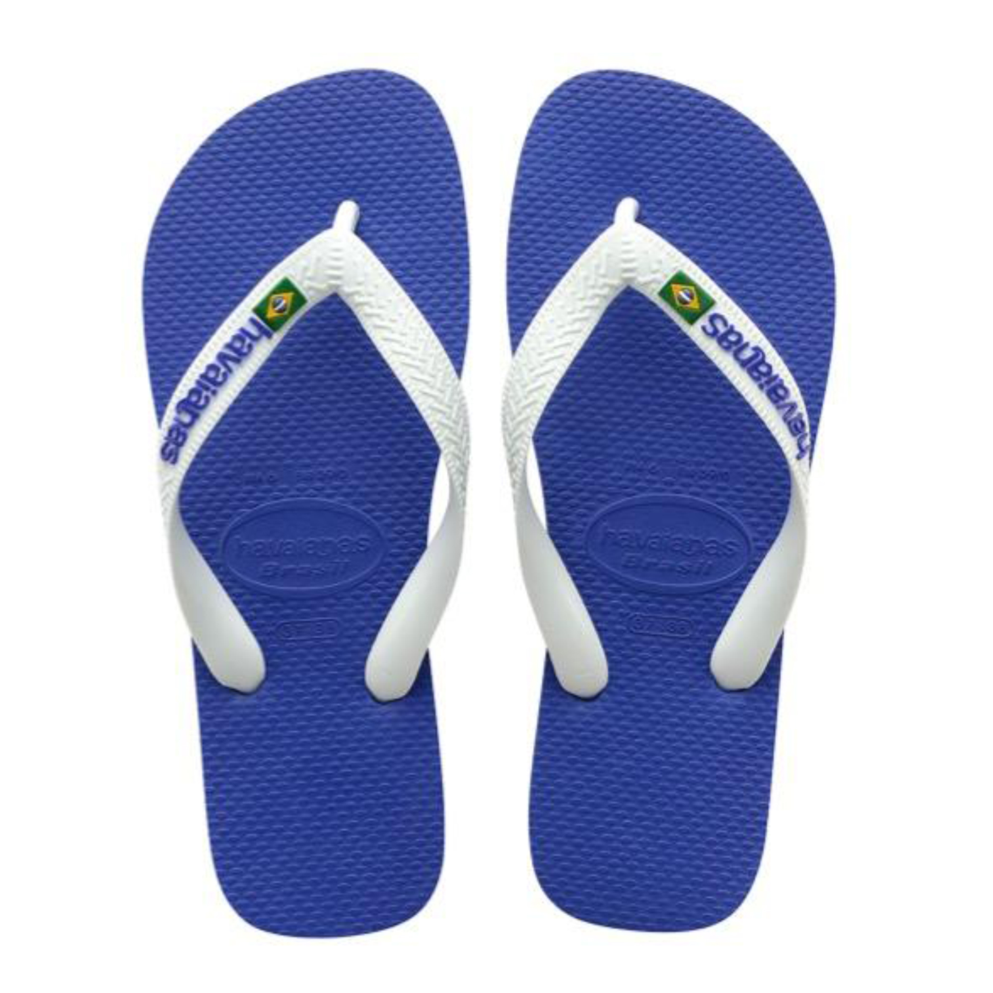 Havaianas Brasil Logo Marine Blue