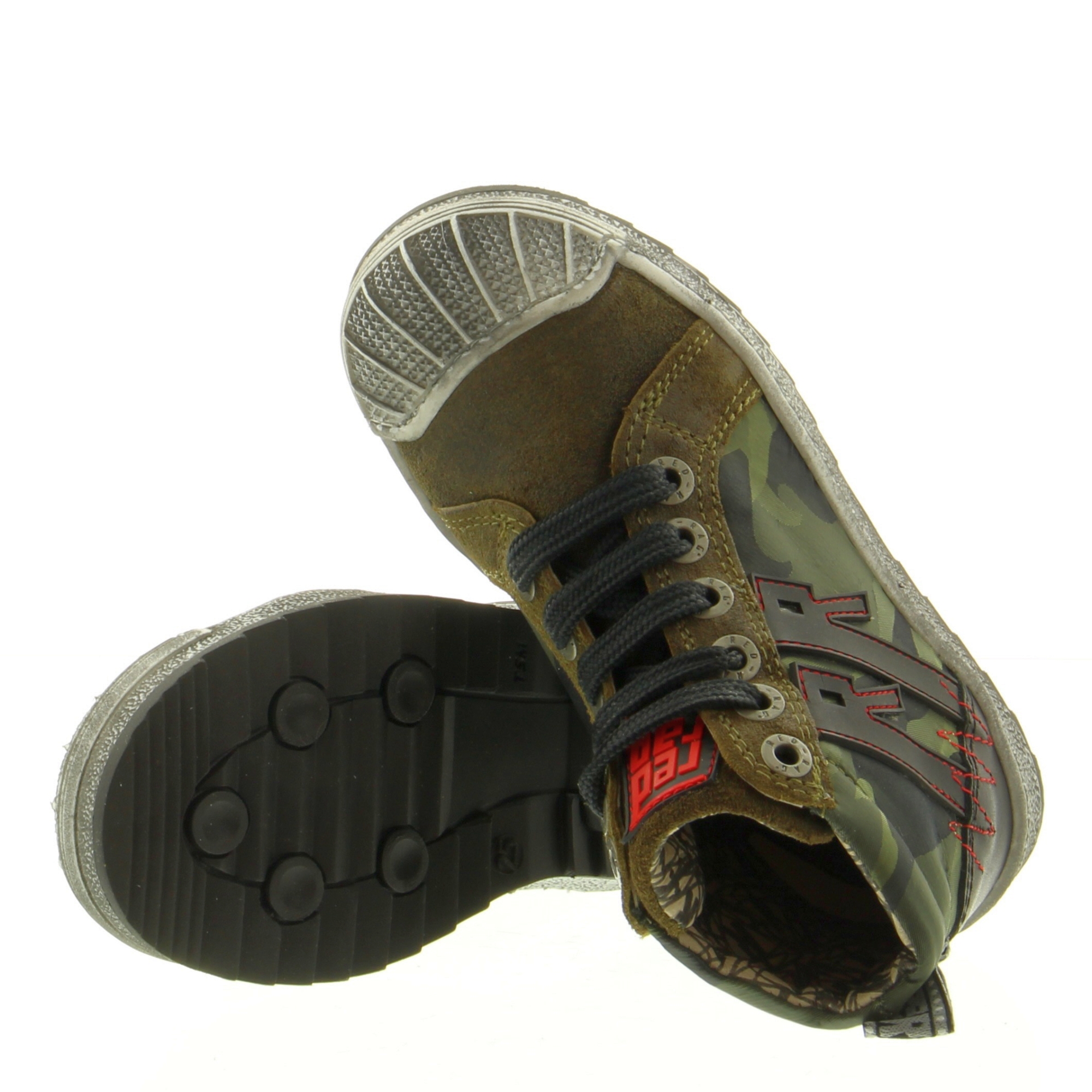 Red Rag Kids 15525 553 Kaki Suede