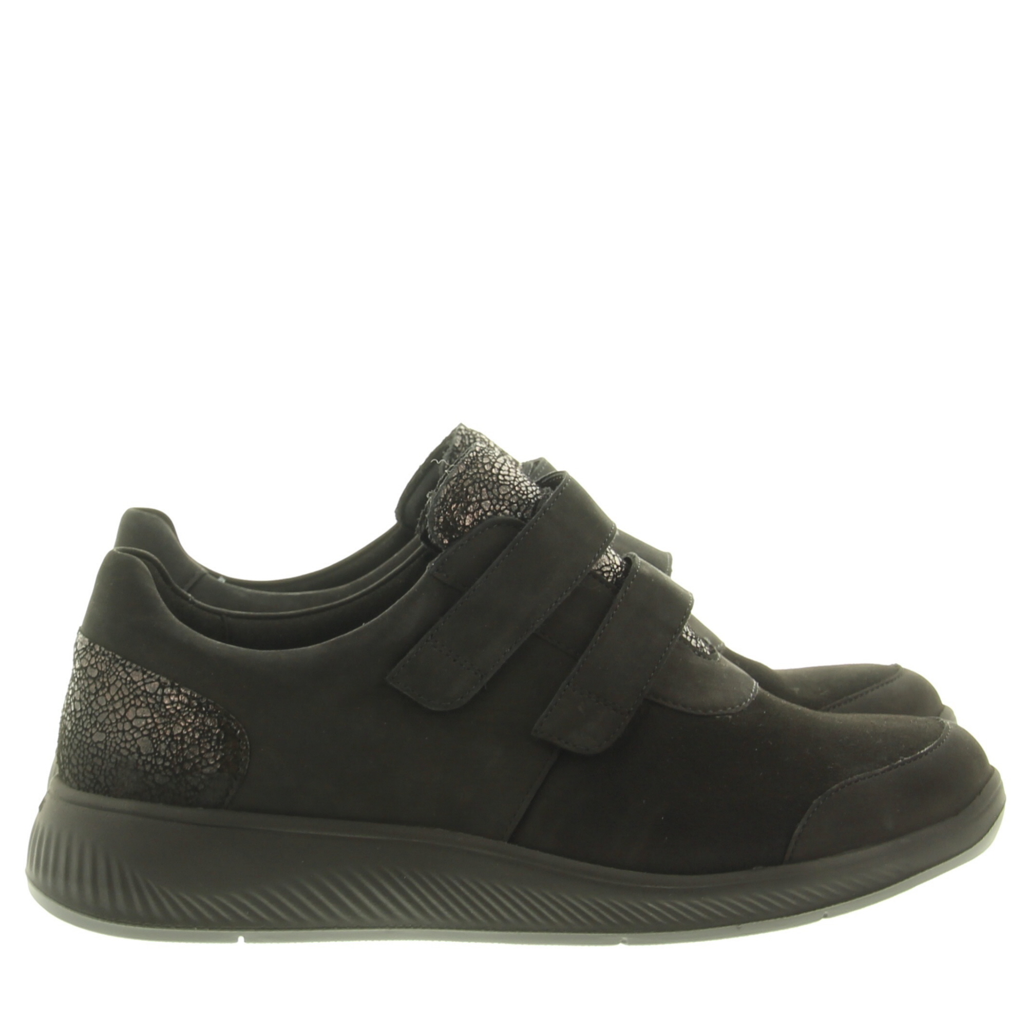 Solidus 65505 Kalea 01050 Schwarz Nubuk/Suede Stretch