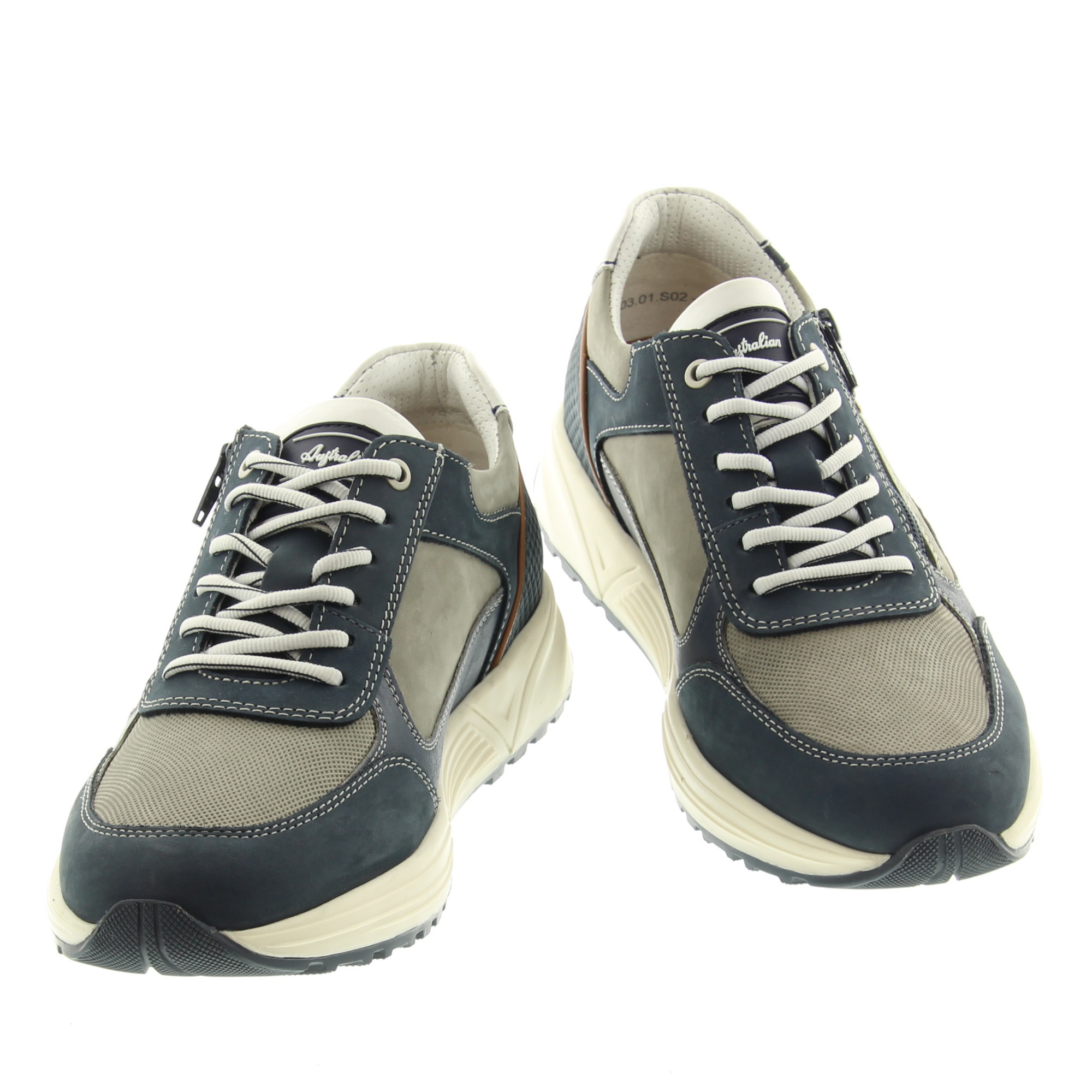 Australian Footwear 15.1703.01 Hawker S02 Blue Grey