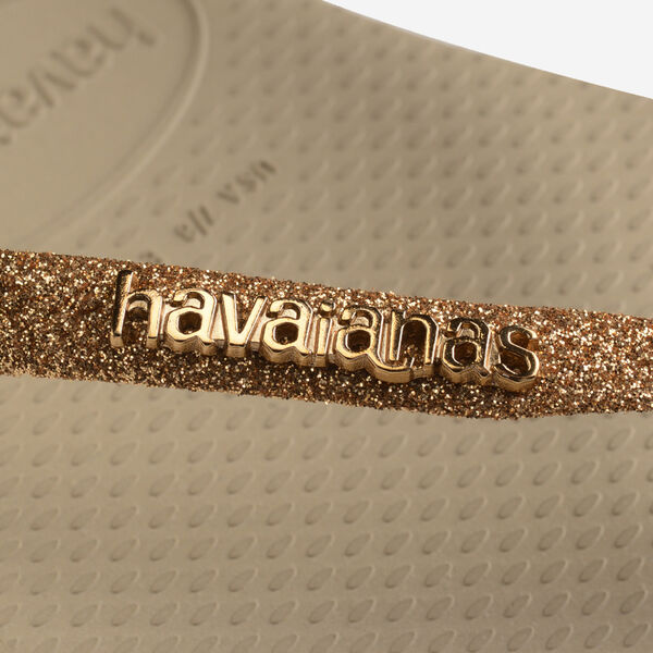 Havaianas Slim Glitter II Sand Golden